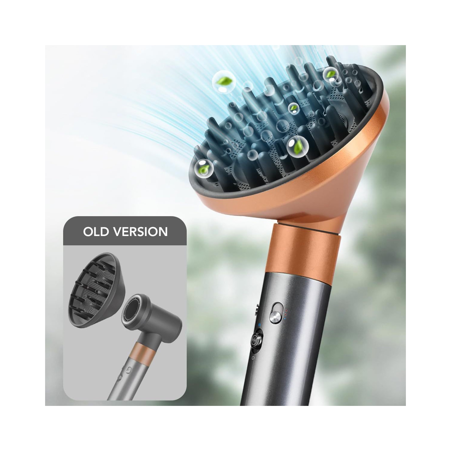 Tête de brosse pour sèche-cheveux, adaptée aux accessoires de fer à friser HS01/HS05 de Dyson