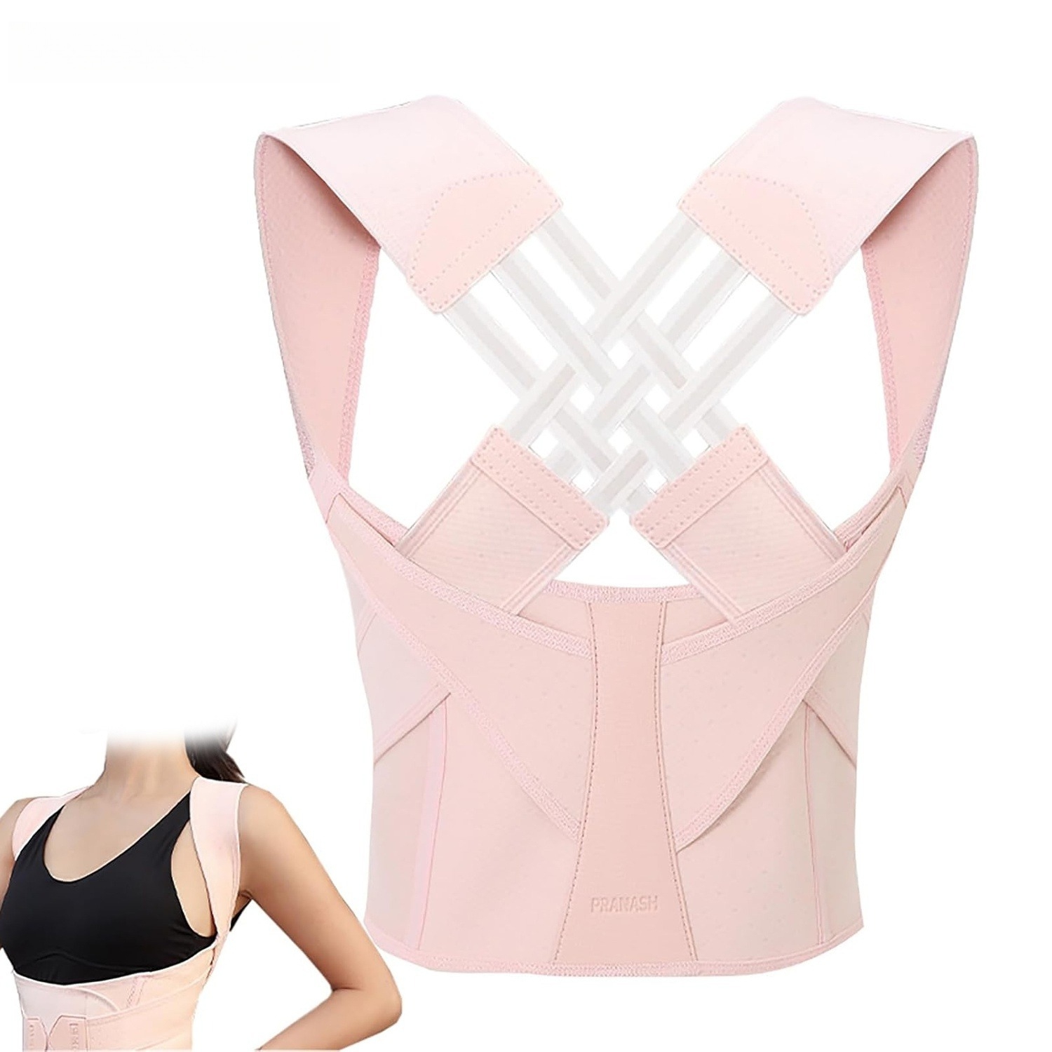 Hunchback Correction Belt, Beautiful Back Shaping Belt to Correct Body Posture and Prevent Scoliosis