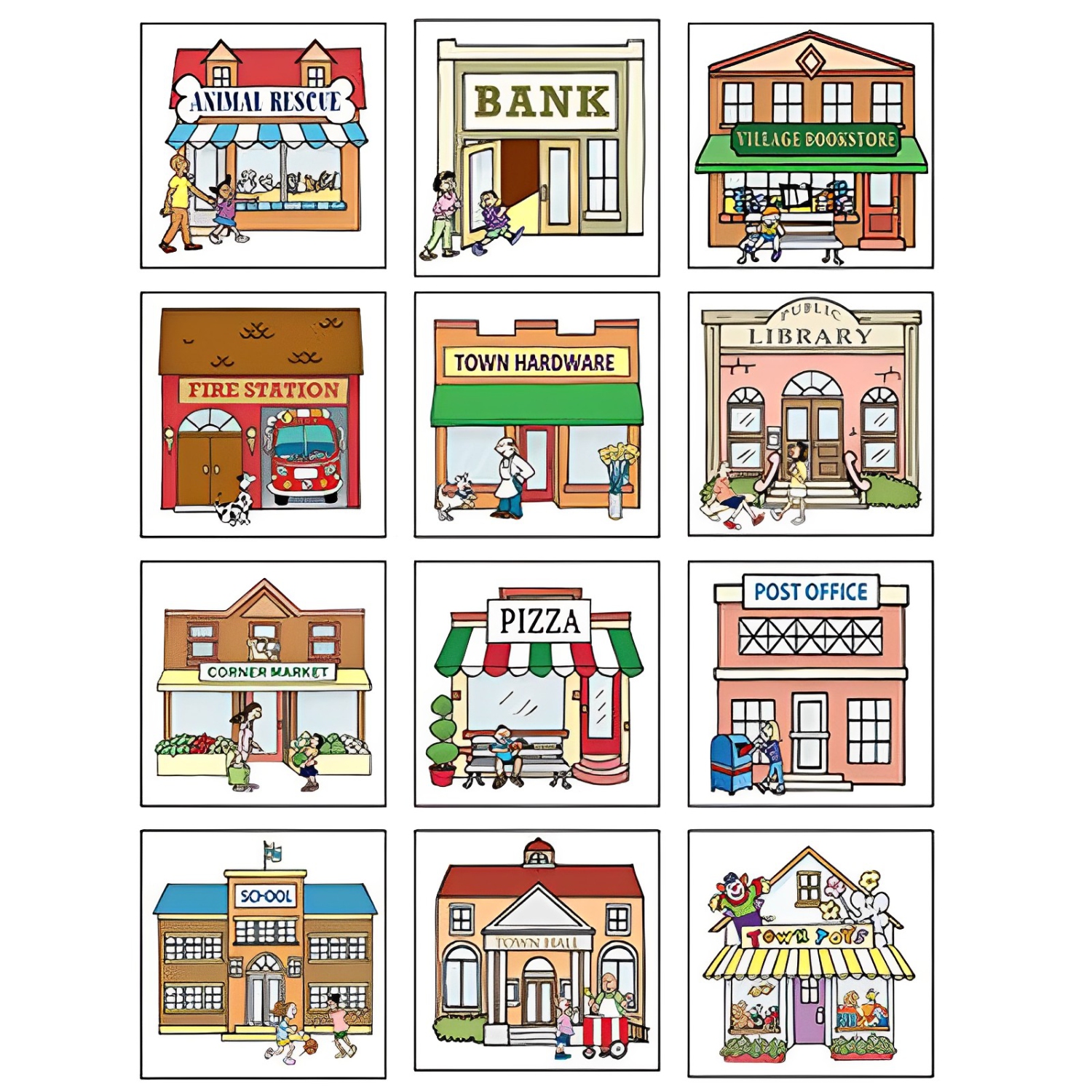 Ensemble de programmation et de robotique See & Say de Bee-Bot avec 1 tapis communautaires et 1 ensemble de construction communautaire 3D | Ensemble