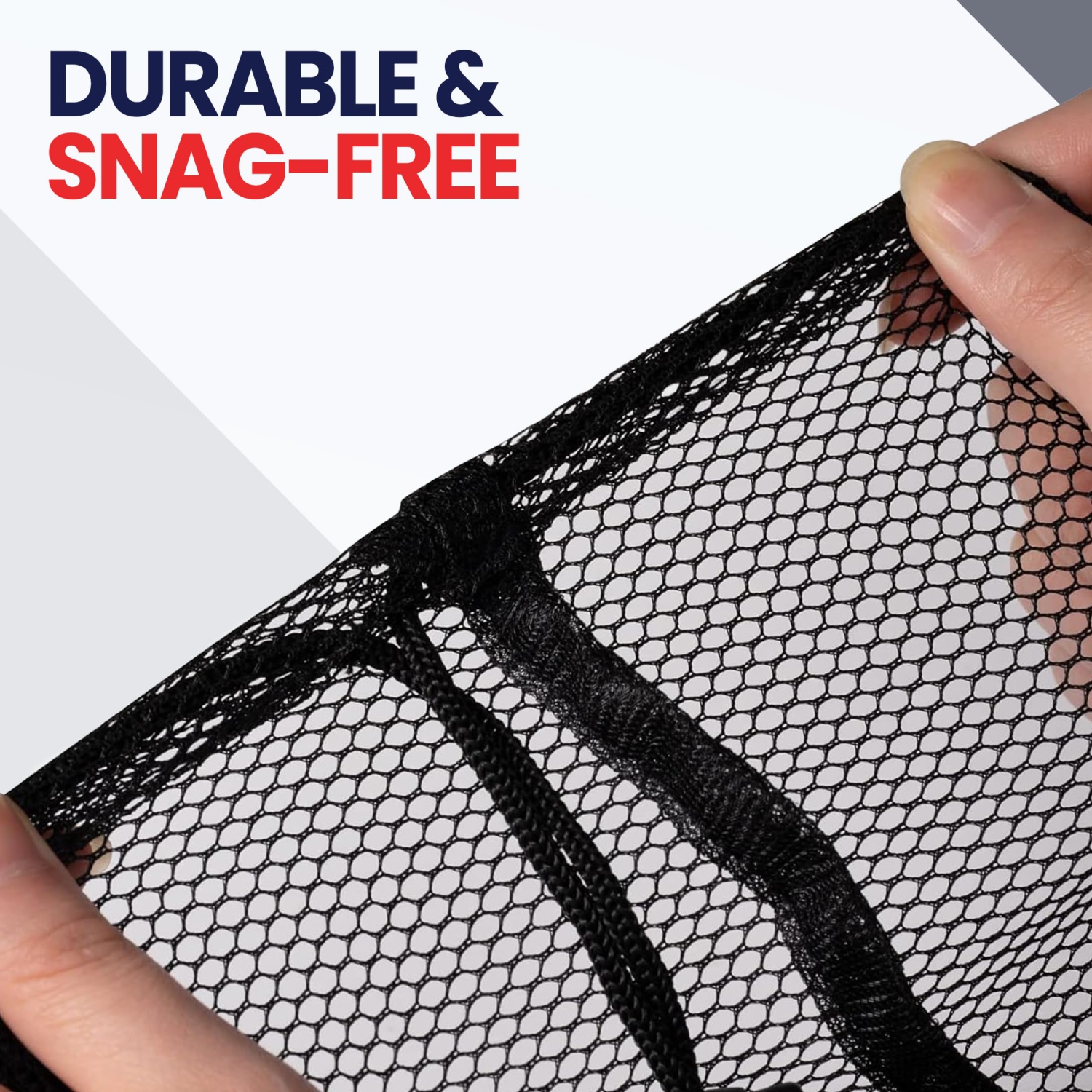 Sacs à linge en filet en lin canadien, 28 x 40&nbsp;po, paq. 6, range-tout en tissu étanche et durable, panier à linge, noir