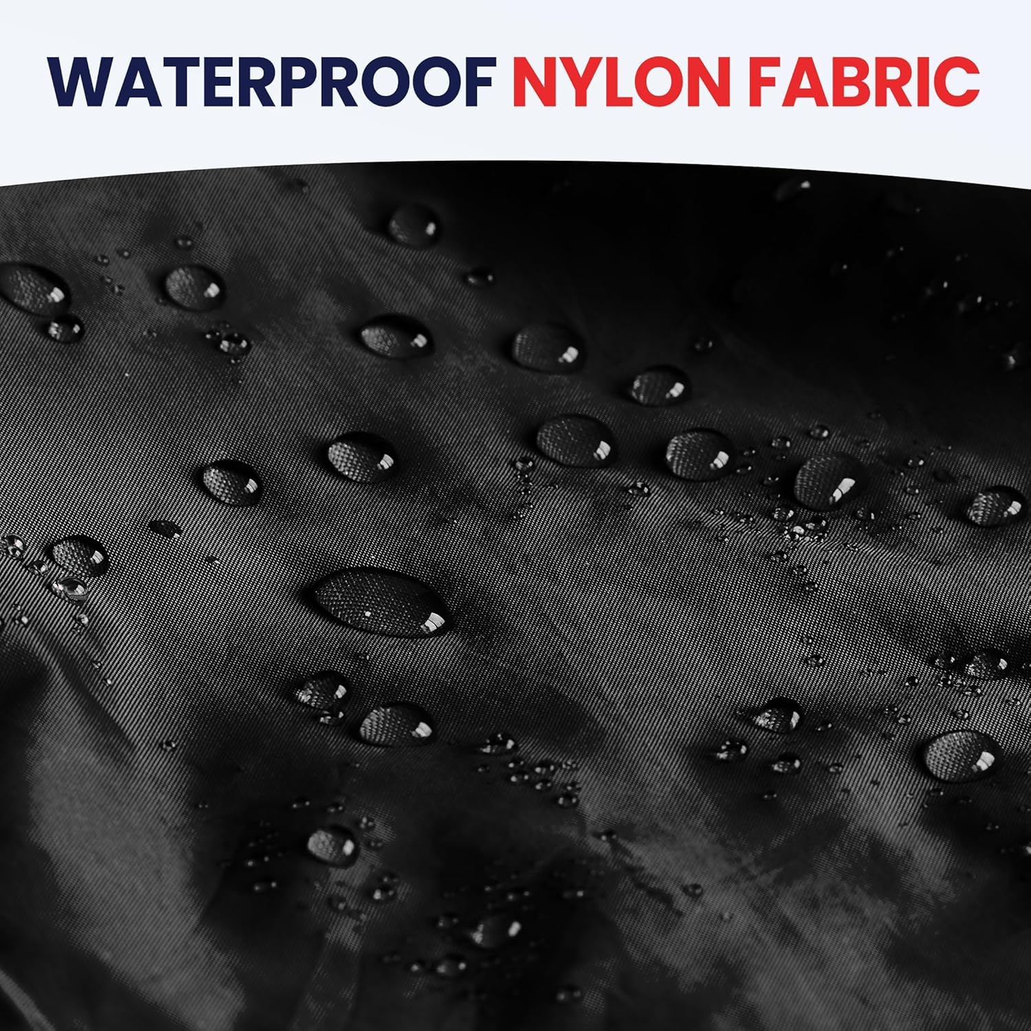 Canadian Linen Nylon Laundry Bags, XL 30"x40", 6 Pack, Drawstring Clothes Organizer Waterproof Fabric Durable Storage Bag Hamper, Black