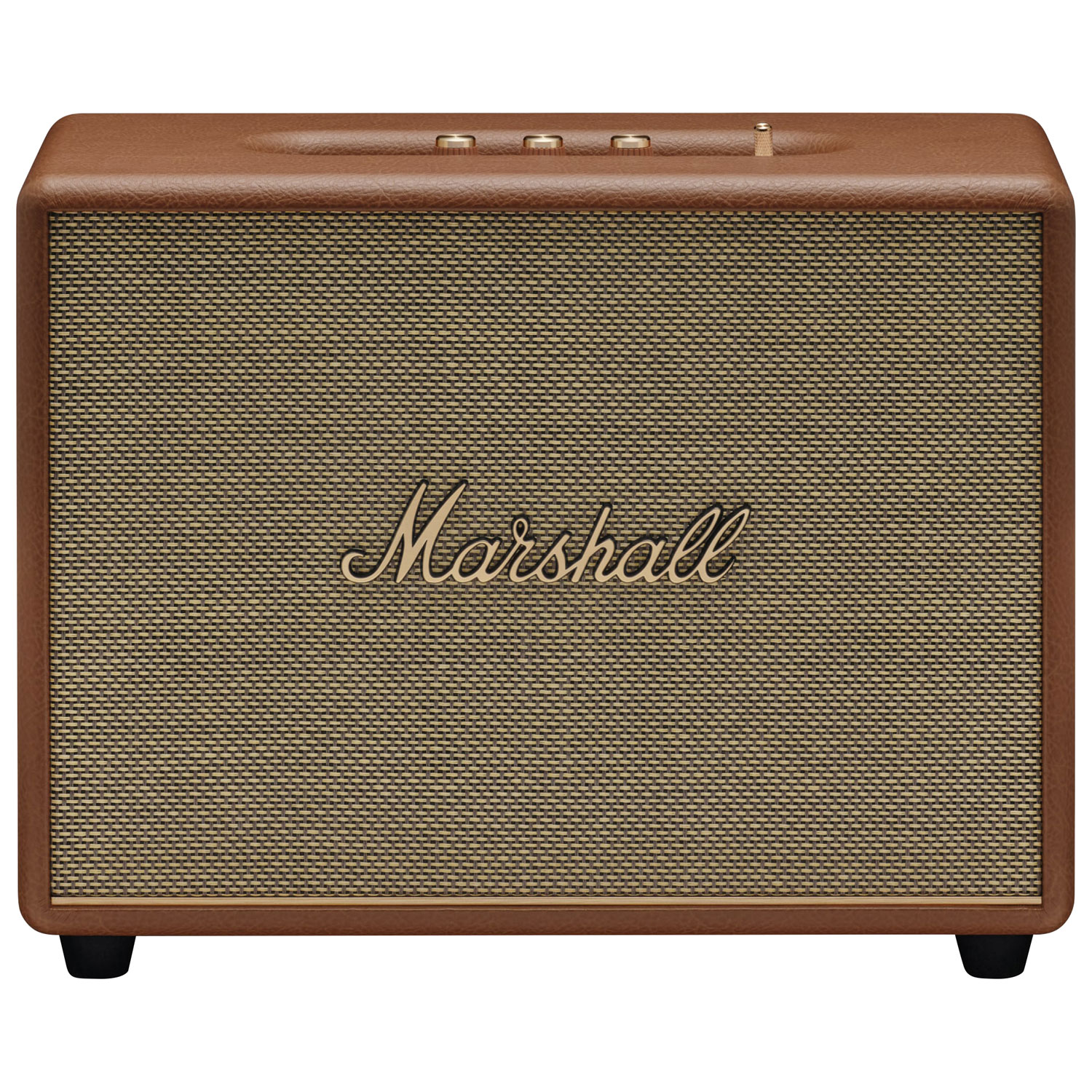 Haut-parleur Bluetooth sans fil Woburn III de Marshall - Brun