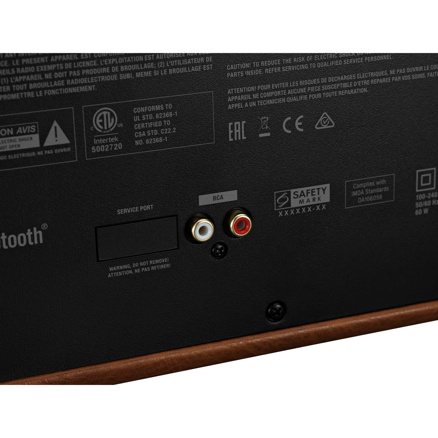 Haut-parleur Bluetooth sans fil Stanmore III de Marshall - Brun