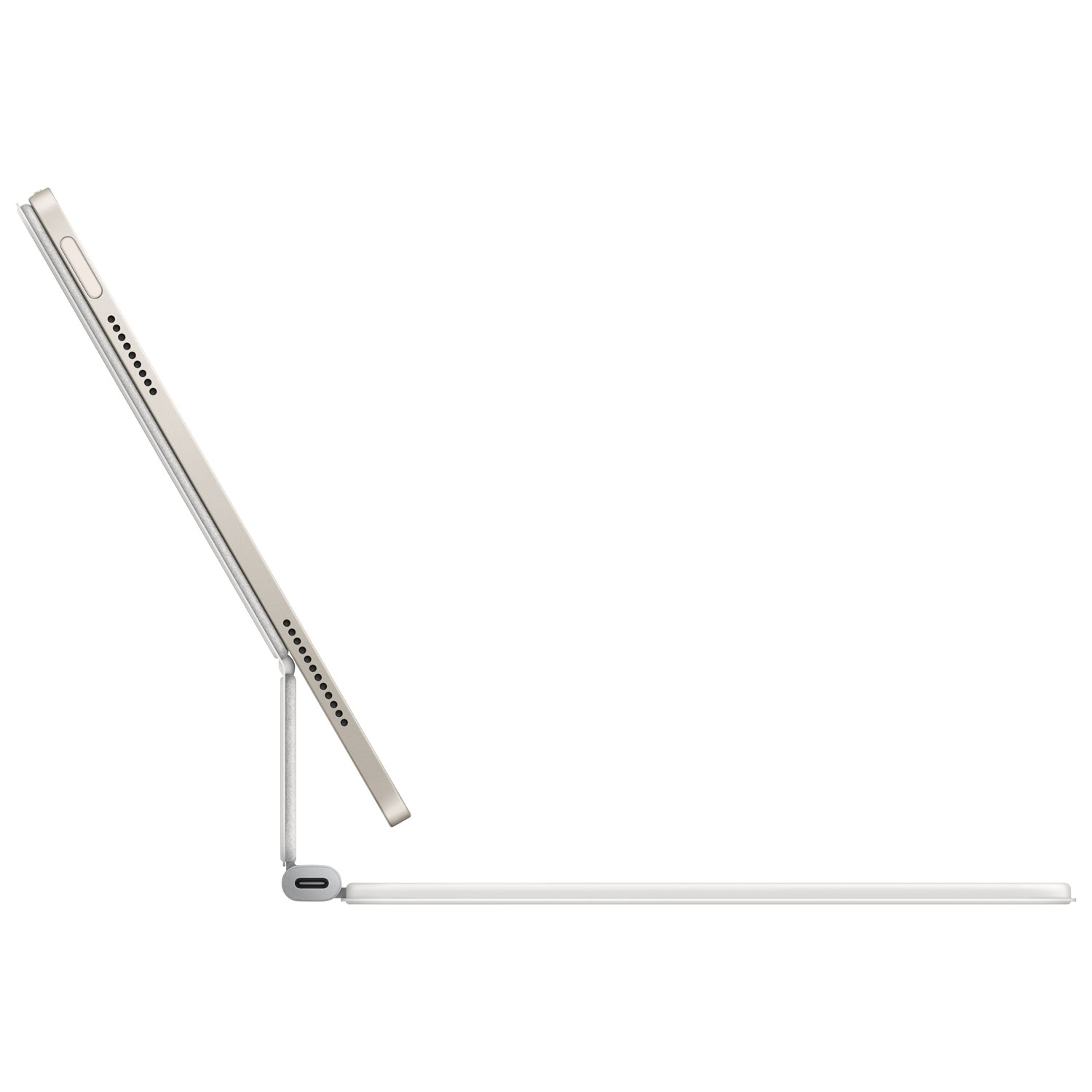 Clavier Magic Keyboard d'Apple pour iPad Air de 13 po - Français - Blanc