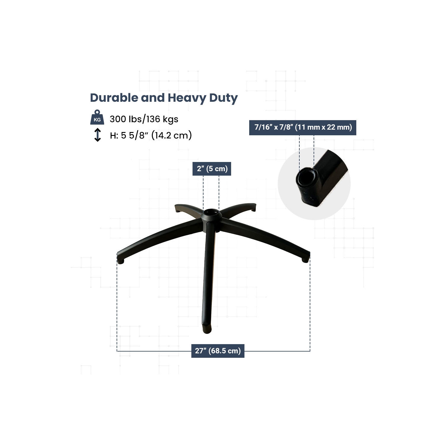 MotionGrey Office Chair Starbase - Black