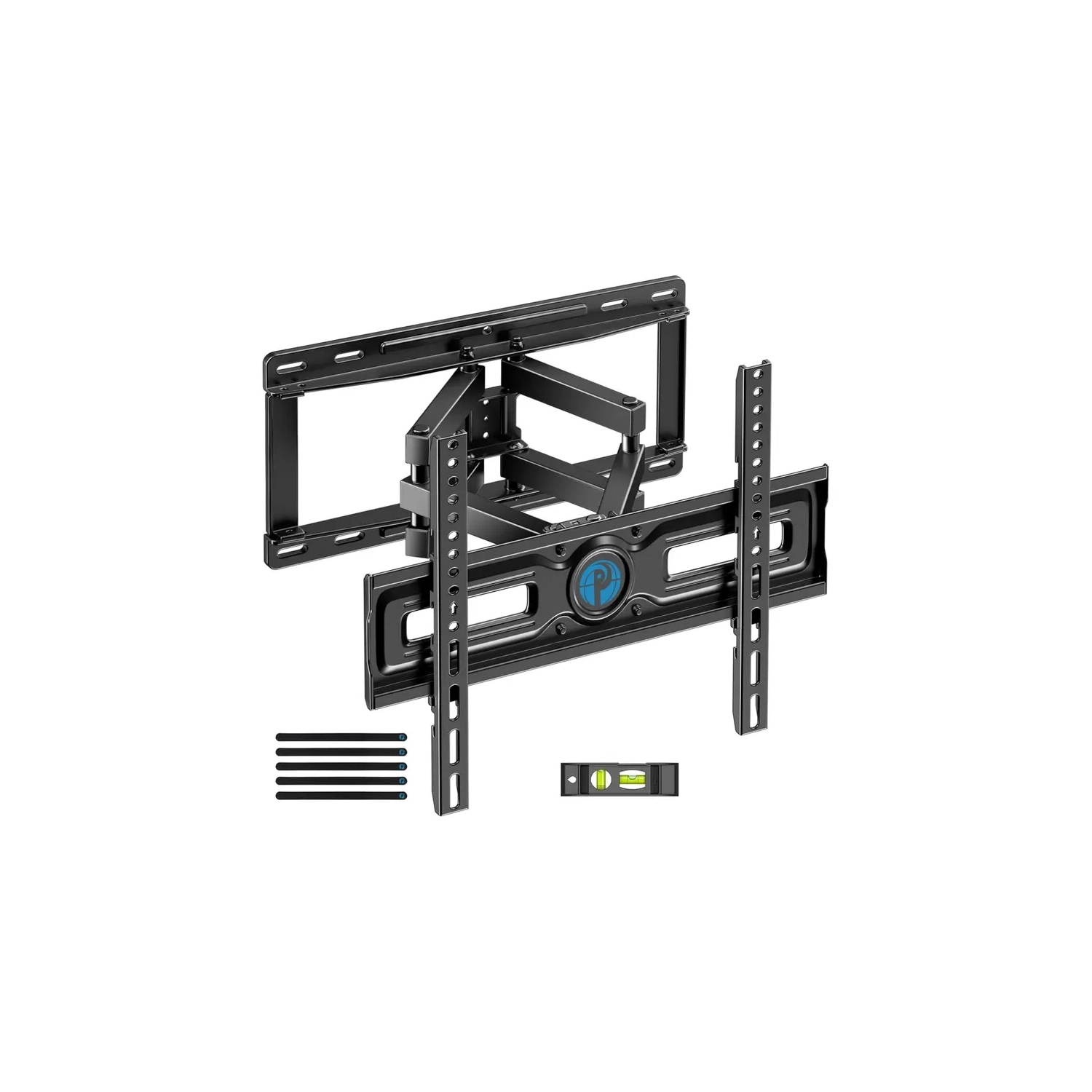 Wireless TV Sound Bar + TV Stand Cabinet & Full Motion Wall Mount for 26-65" TVs