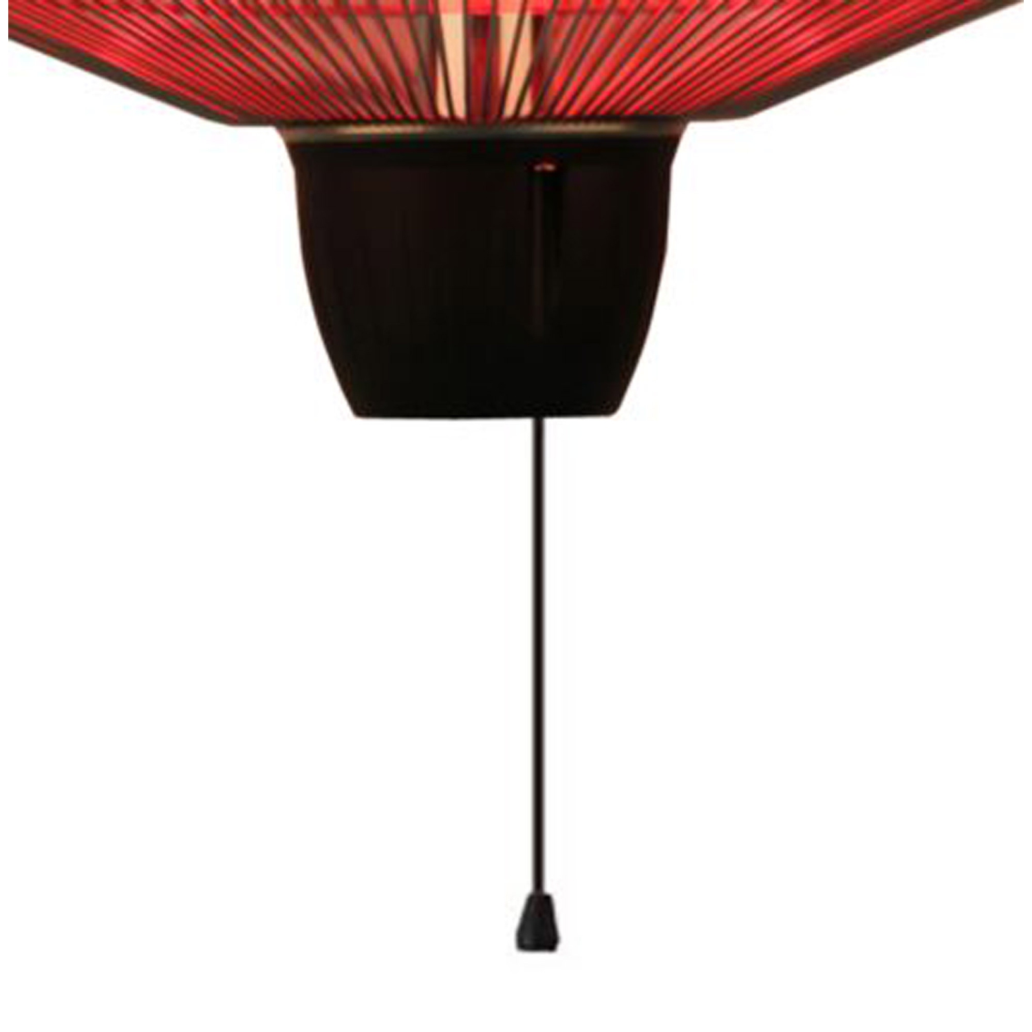 EnerG+ HEA-22000HBR Hanging Electric Infrared Heater - 5,100 BTU - Black