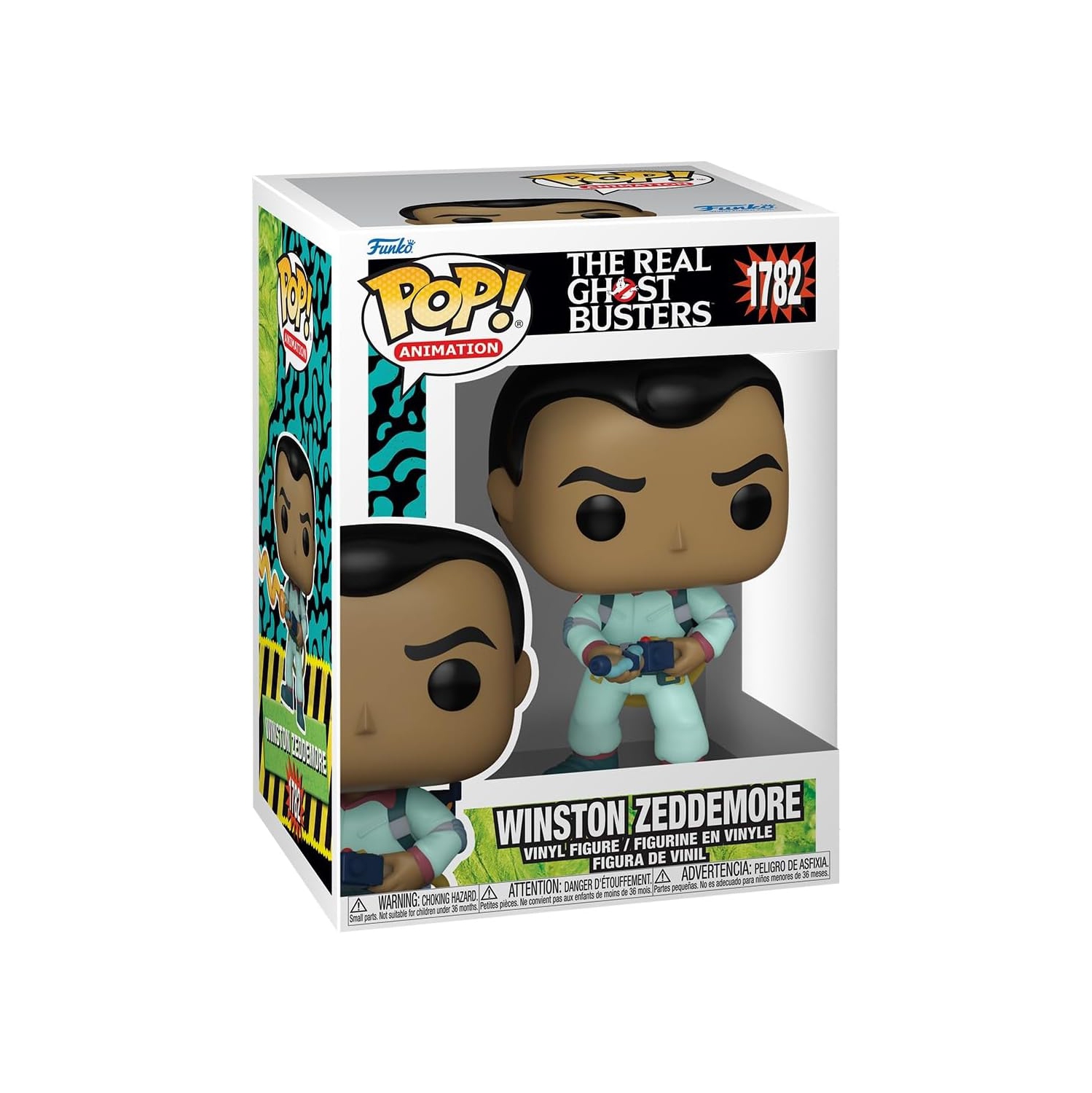 Pop Animation The Real Ghostbusters 3.75 Inch Action Figure - Winston Zeddemore #1782