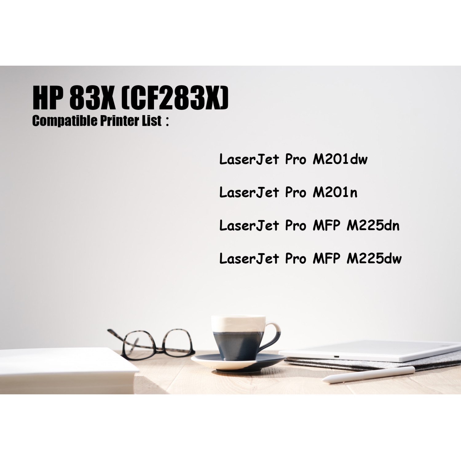 Ultra Toner® Compatible Replacement for HP 83X CF283X hp83x cf283x hp83 hp 83x High Yield Black Toner Cartridge for HP Laserjet Pro M201dw M201n MFP