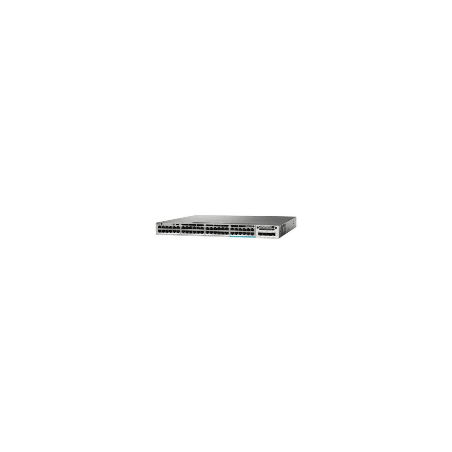 REFURBISHED GOOD "Cisco WS-C3850-48U-S 48-Port Gigabit PoE+ Switch – Enterprise-Grade, Layer 3, 1100W PoE"