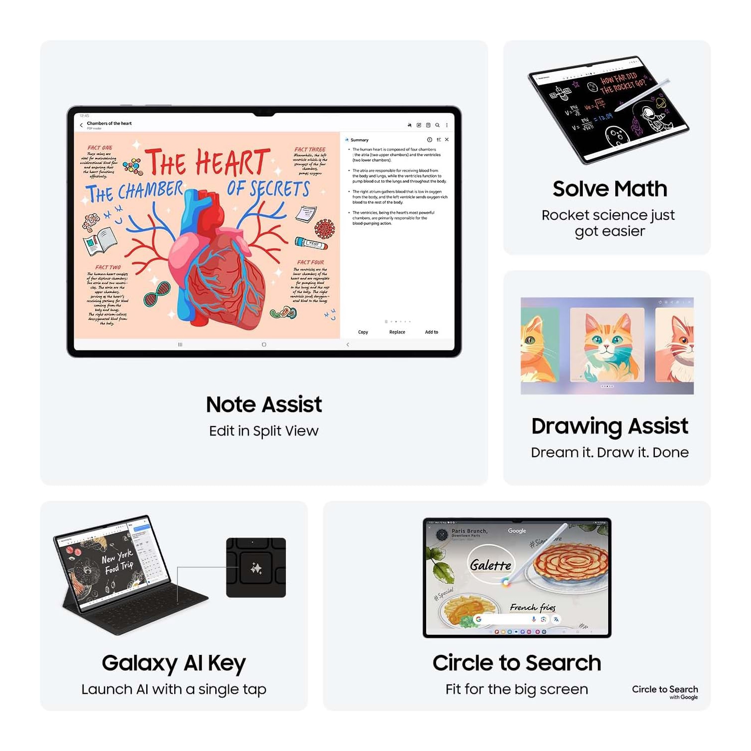 Refurbished - Samsung Galaxy Tab S10 Ultra Gray 256GB - AI Tablet, 14.6", AMOLED 2X, Anti-Reflection, 420 Nits, Vapor Chamber, S Pen Included -