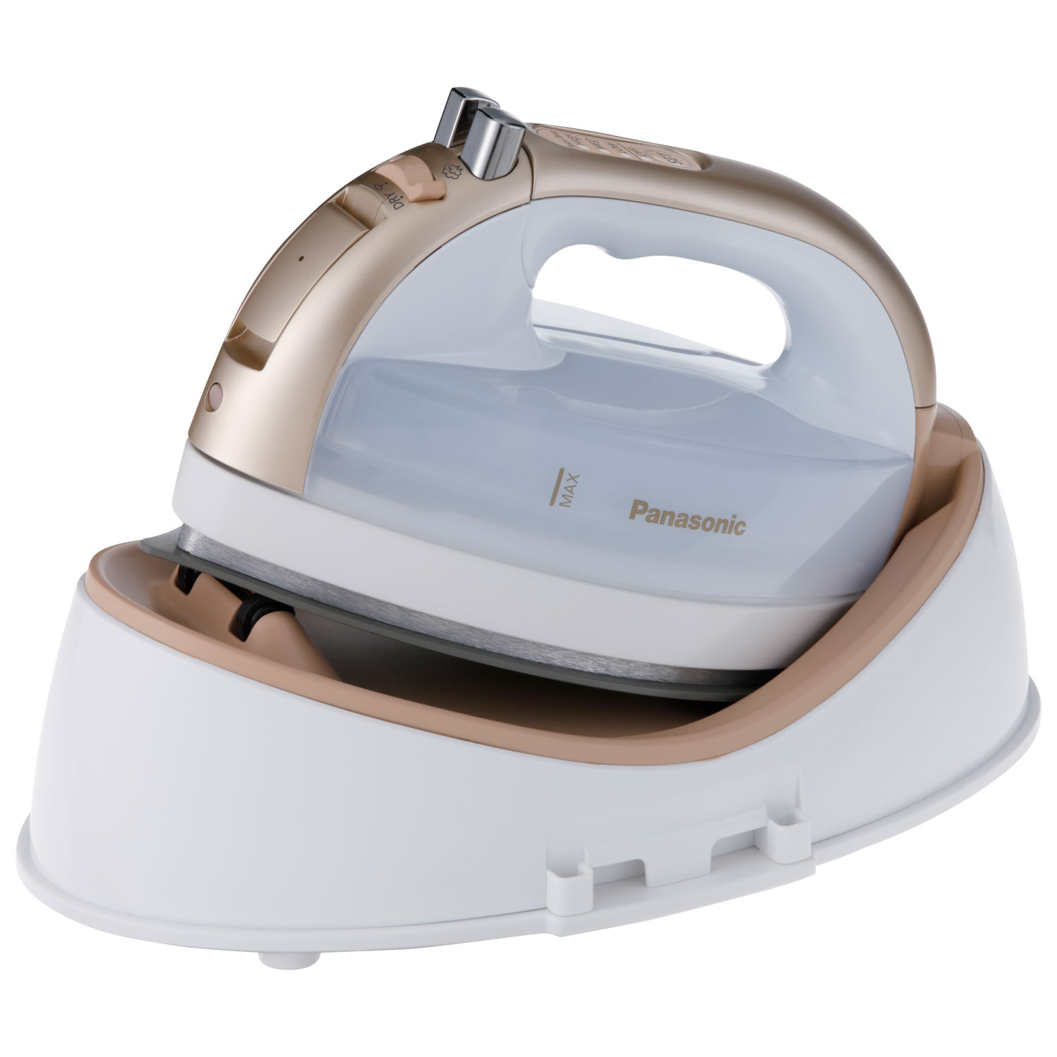 Panasonic Cordless Steam/Dry Iron - Champagne