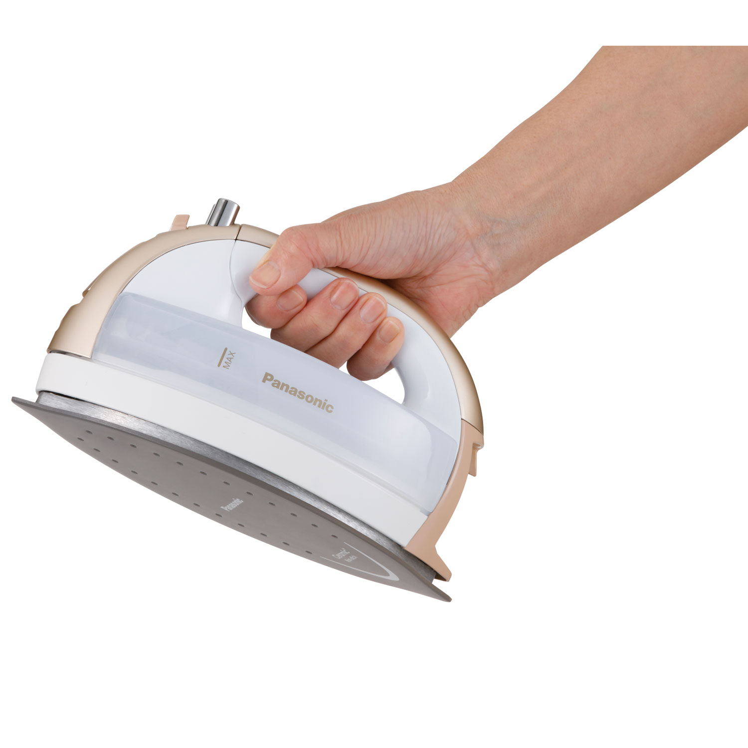 Panasonic Cordless Steam/Dry Iron - Champagne