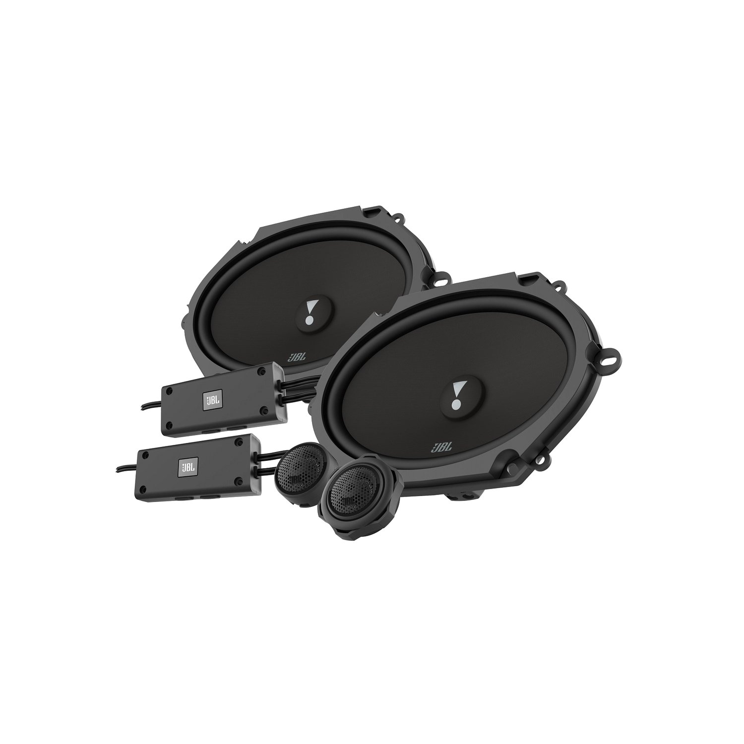 Système de haut-parleurs à composants 120&nbsp;W RMS 6 x 8&nbsp;po Stadium 862CF de JBL