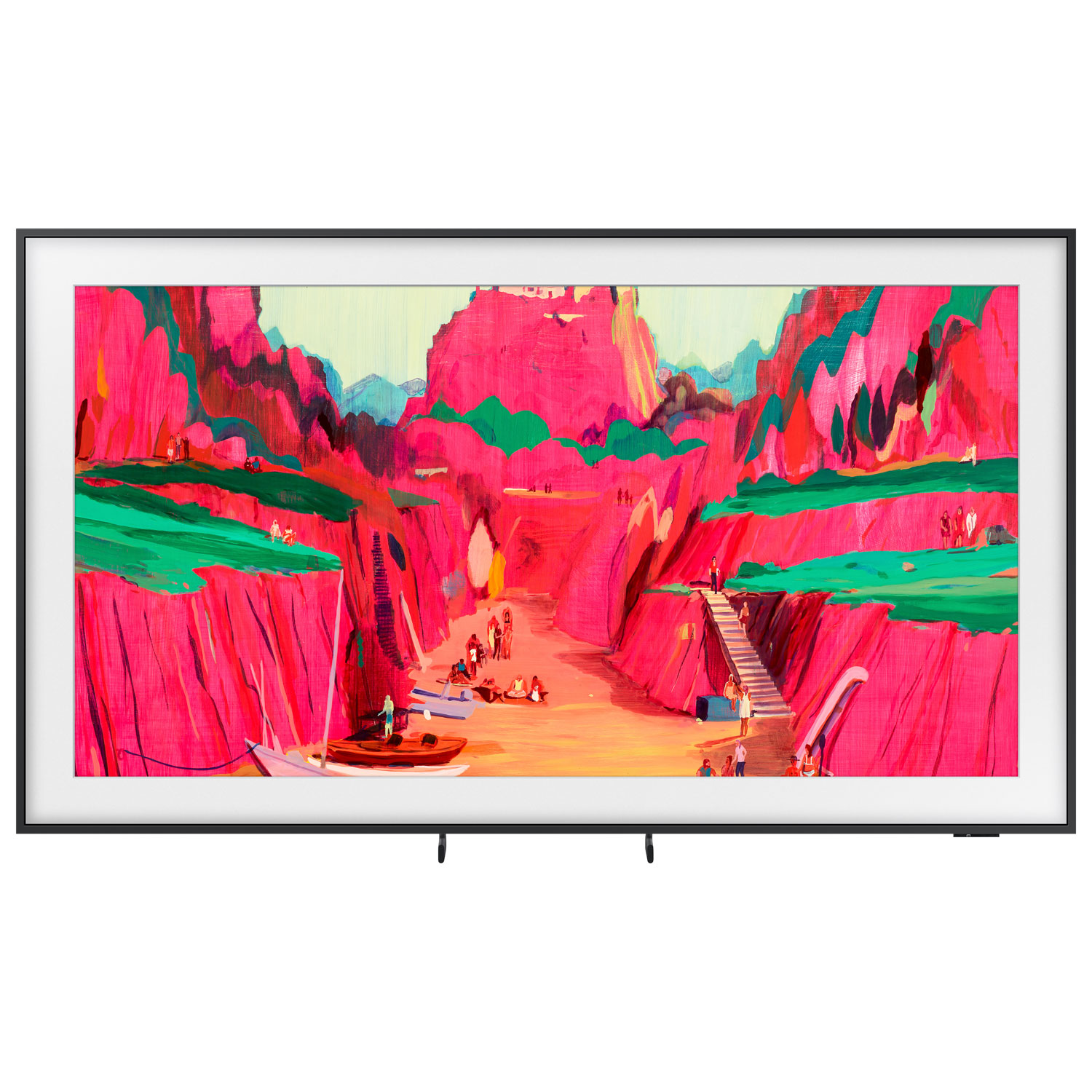 Téléviseur intelligent Tizen HDR Neo QLED UHD 4K 85 po The Frame Pro série LS03FW de Samsung - 2025