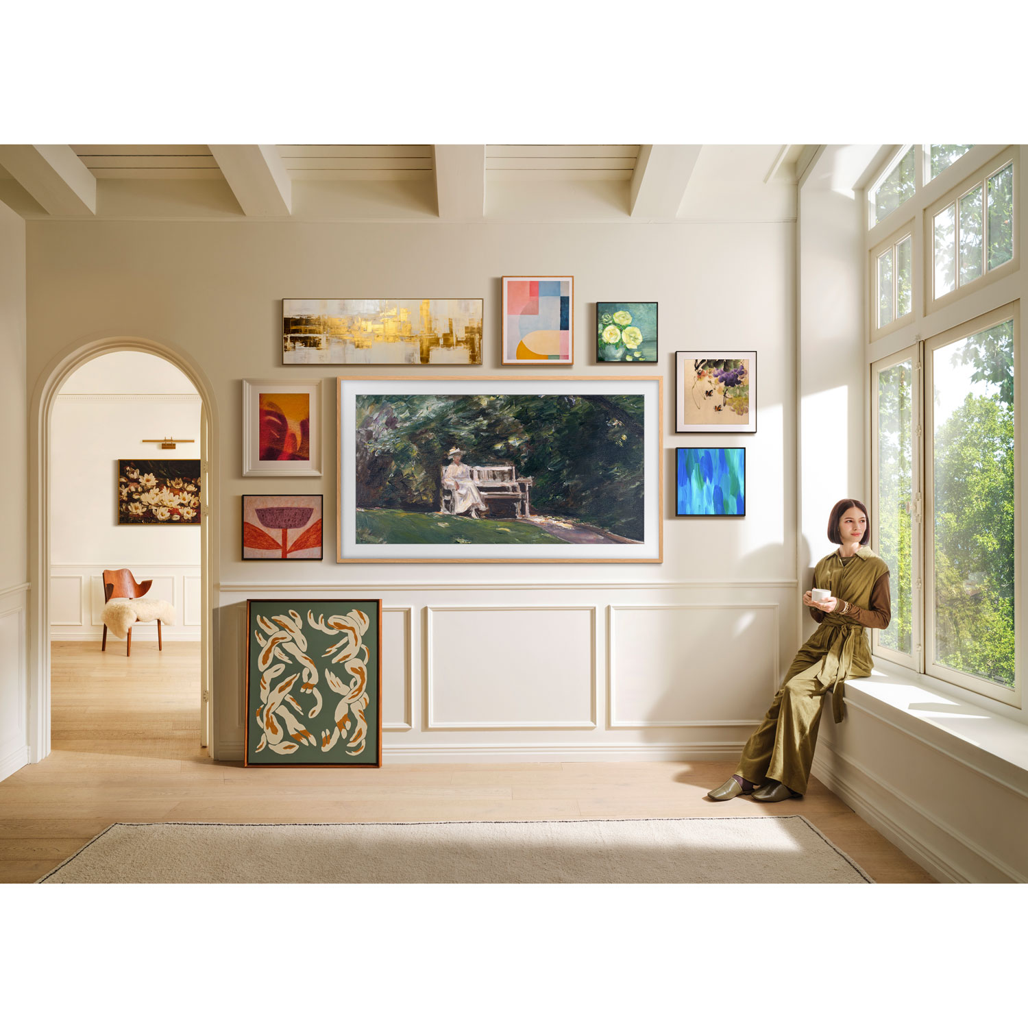 Samsung The Frame Pro 75" LS03FW Series 4K UHD HDR Neo QLED Tizen Smart TV - 2025