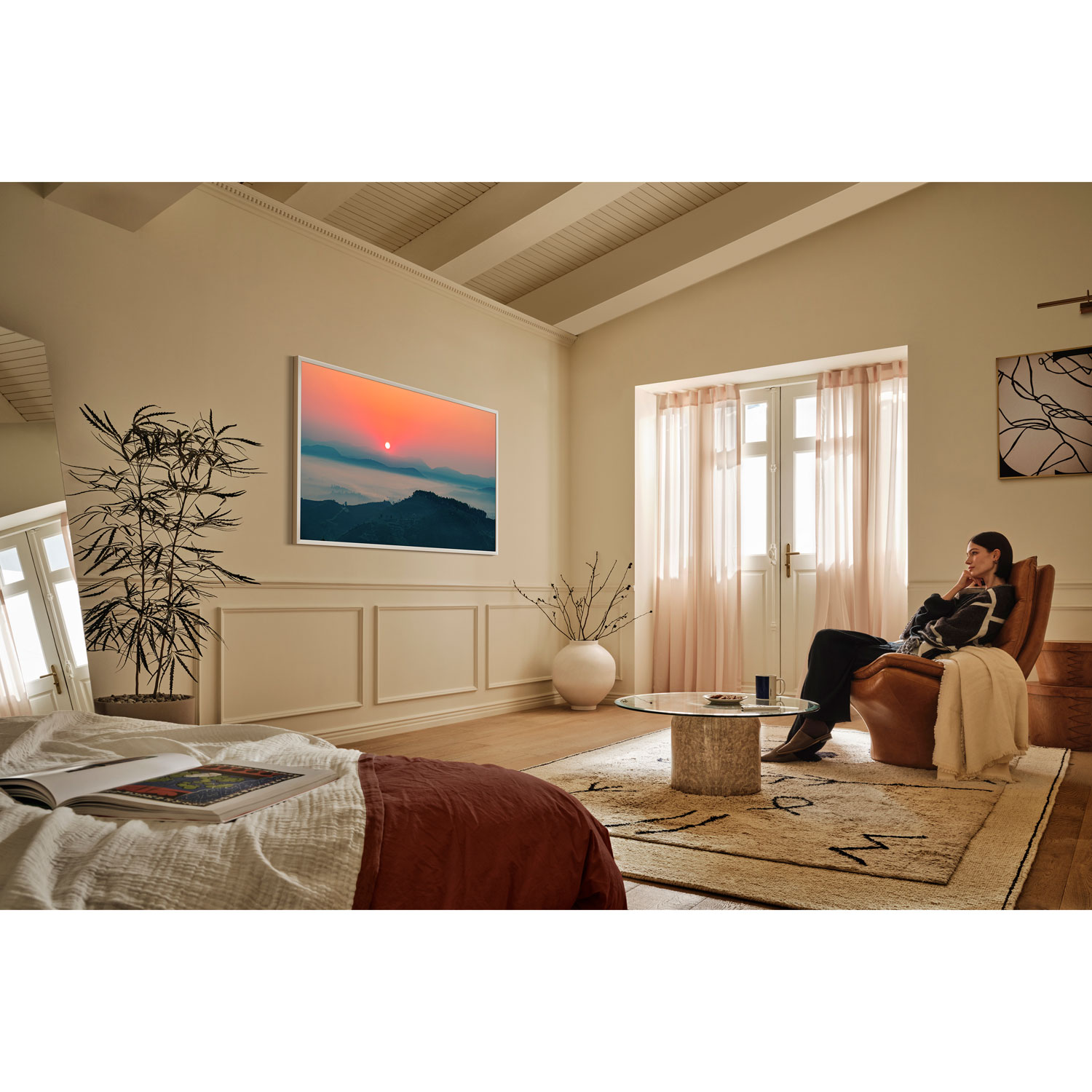 Samsung The Frame Pro 75" LS03FW Series 4K UHD HDR Neo QLED Tizen Smart TV - 2025