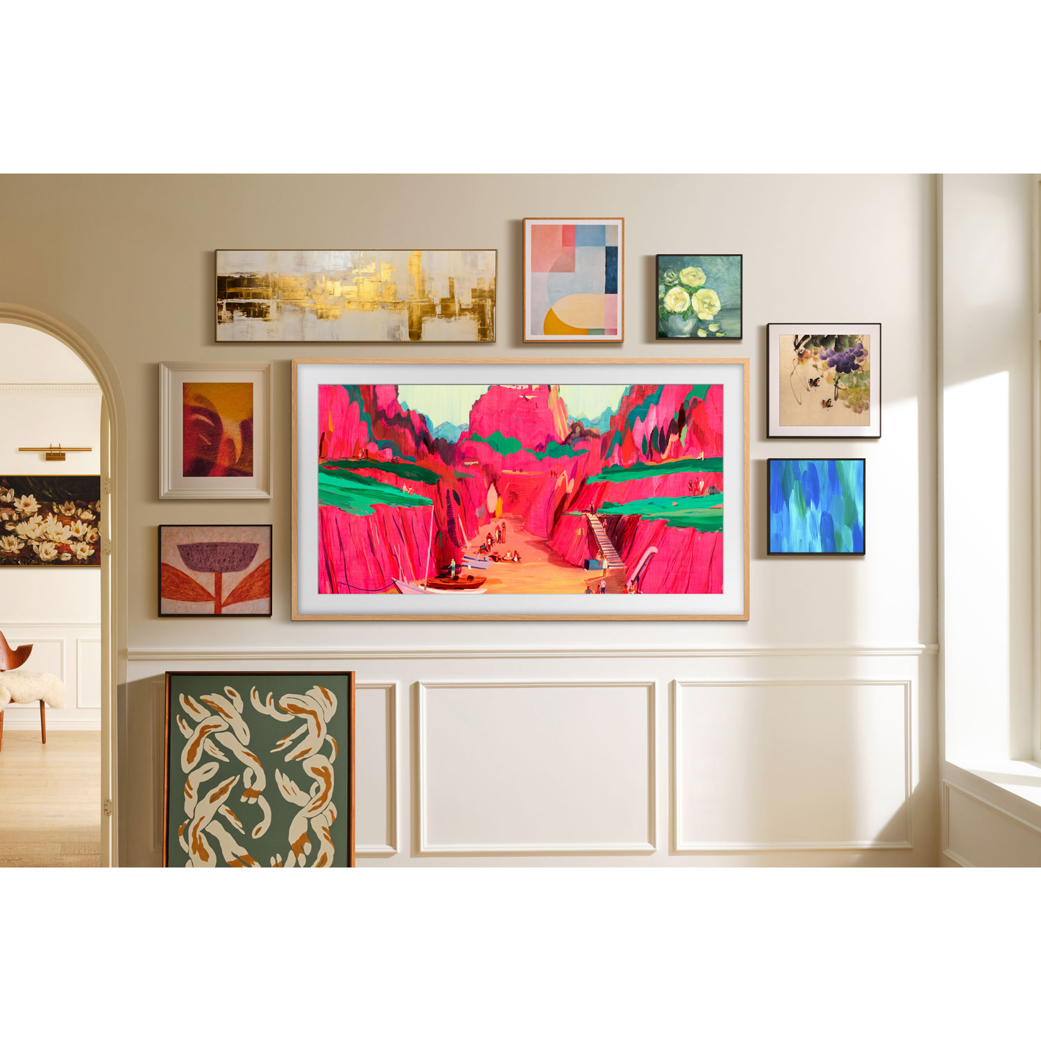 Samsung The Frame Pro 65" LS03FW Series 4K UHD HDR Neo QLED Tizen Smart TV - 2025