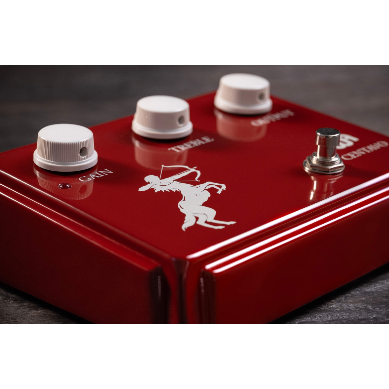 Pédale d'overdrive professionnelle Centavo de Warm Audio - Rouge centavo Tribute