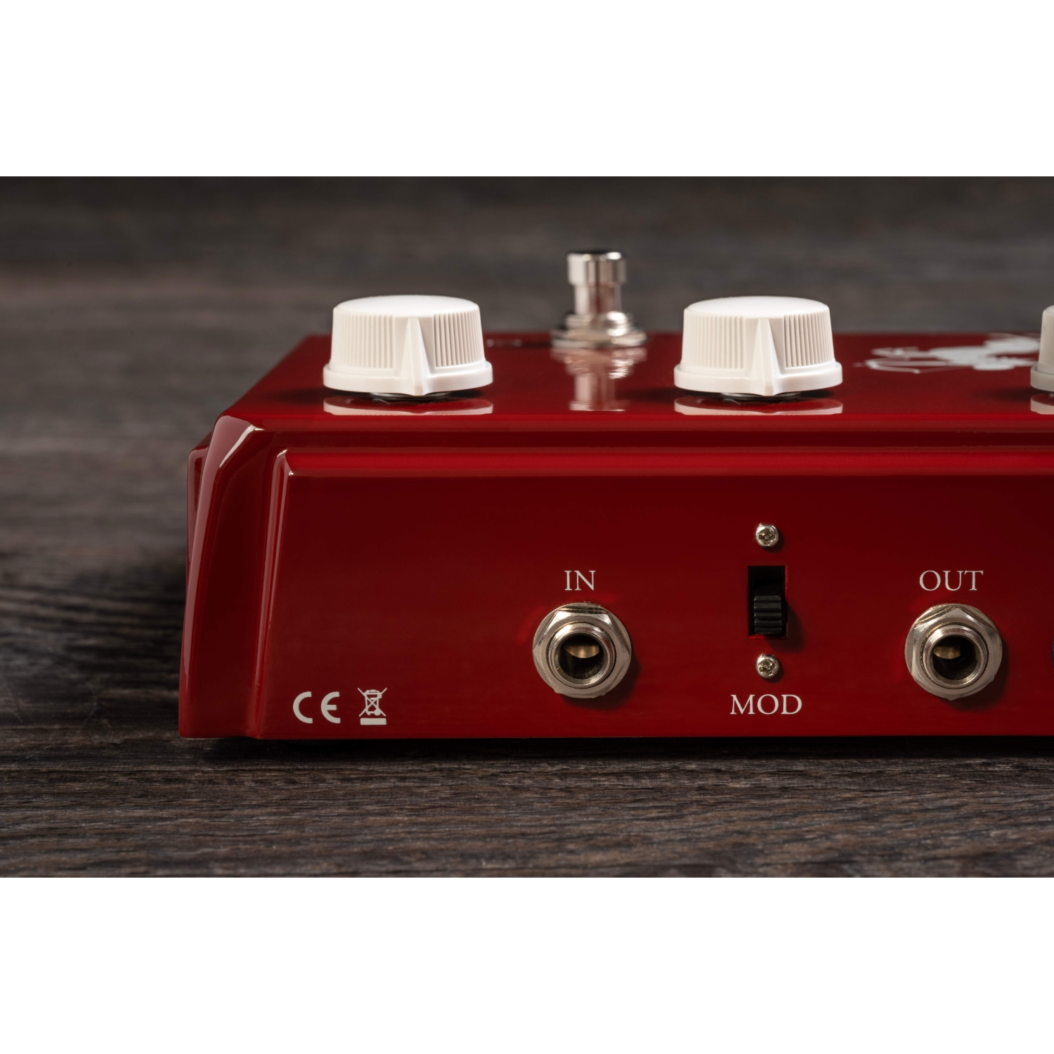 Pédale d'overdrive professionnelle Centavo de Warm Audio - Rouge centavo Tribute