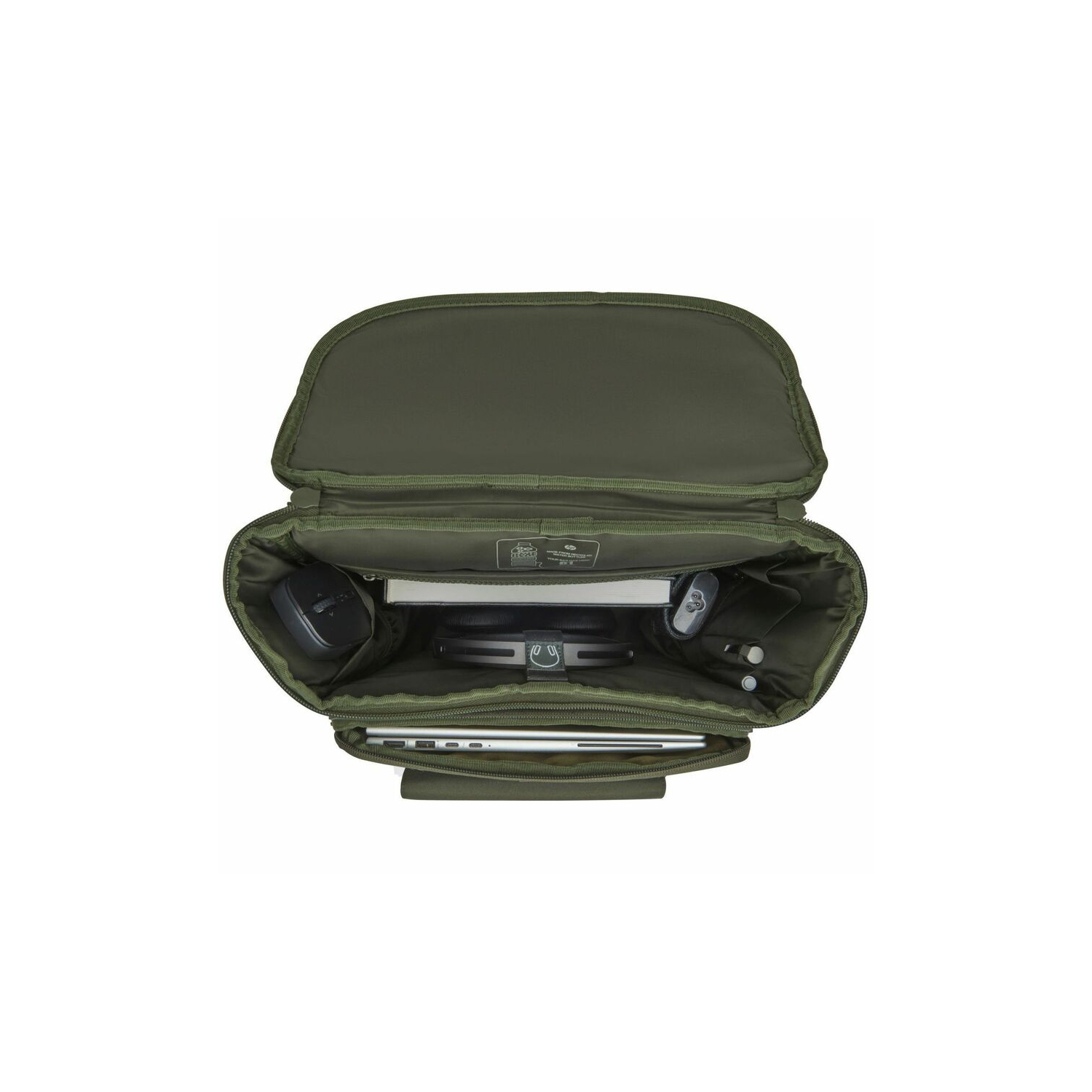 HP Modular 15.6" Laptop Backpack - Gray/Green -