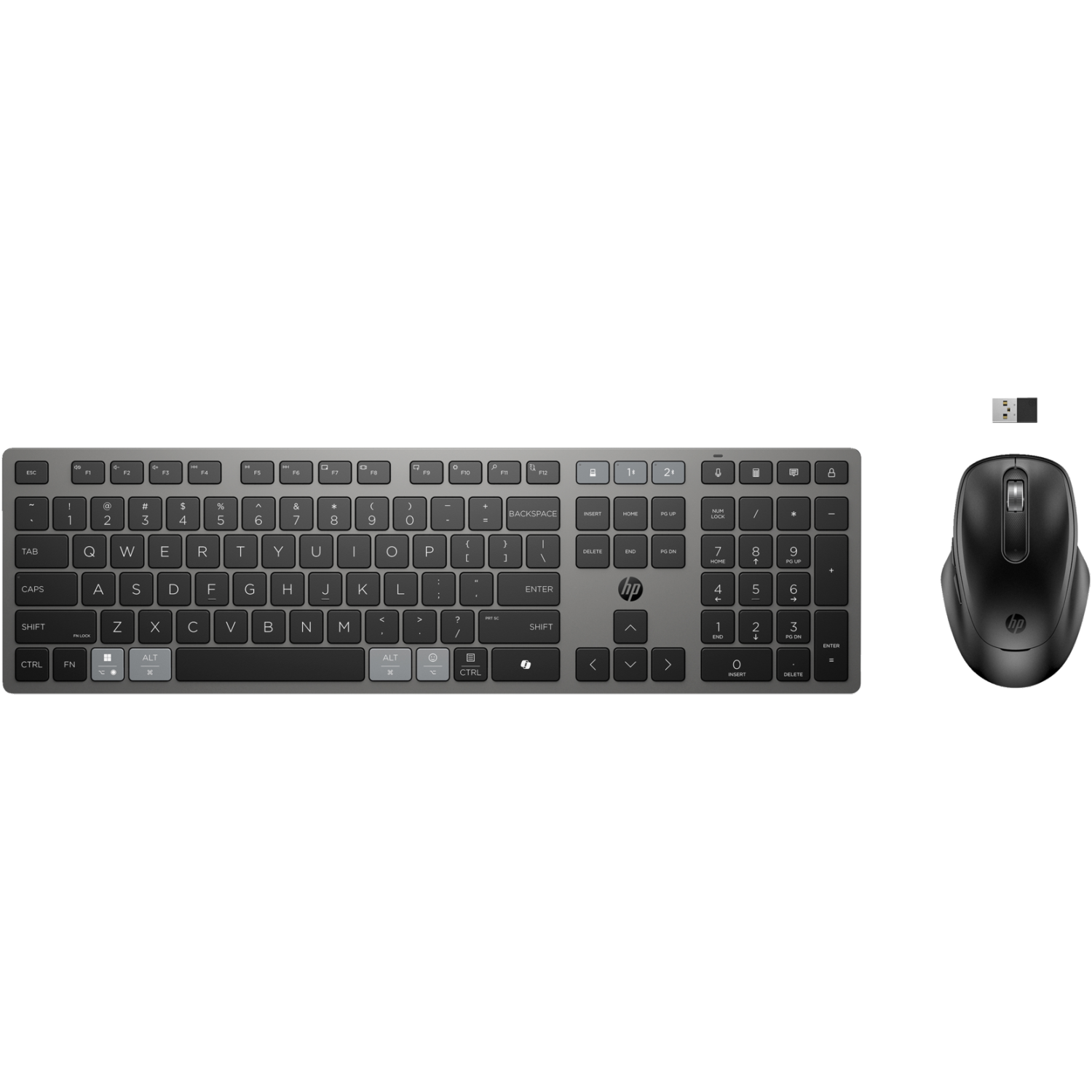 HP 725 Wireless Optical Keyboard and Mouse Combo -