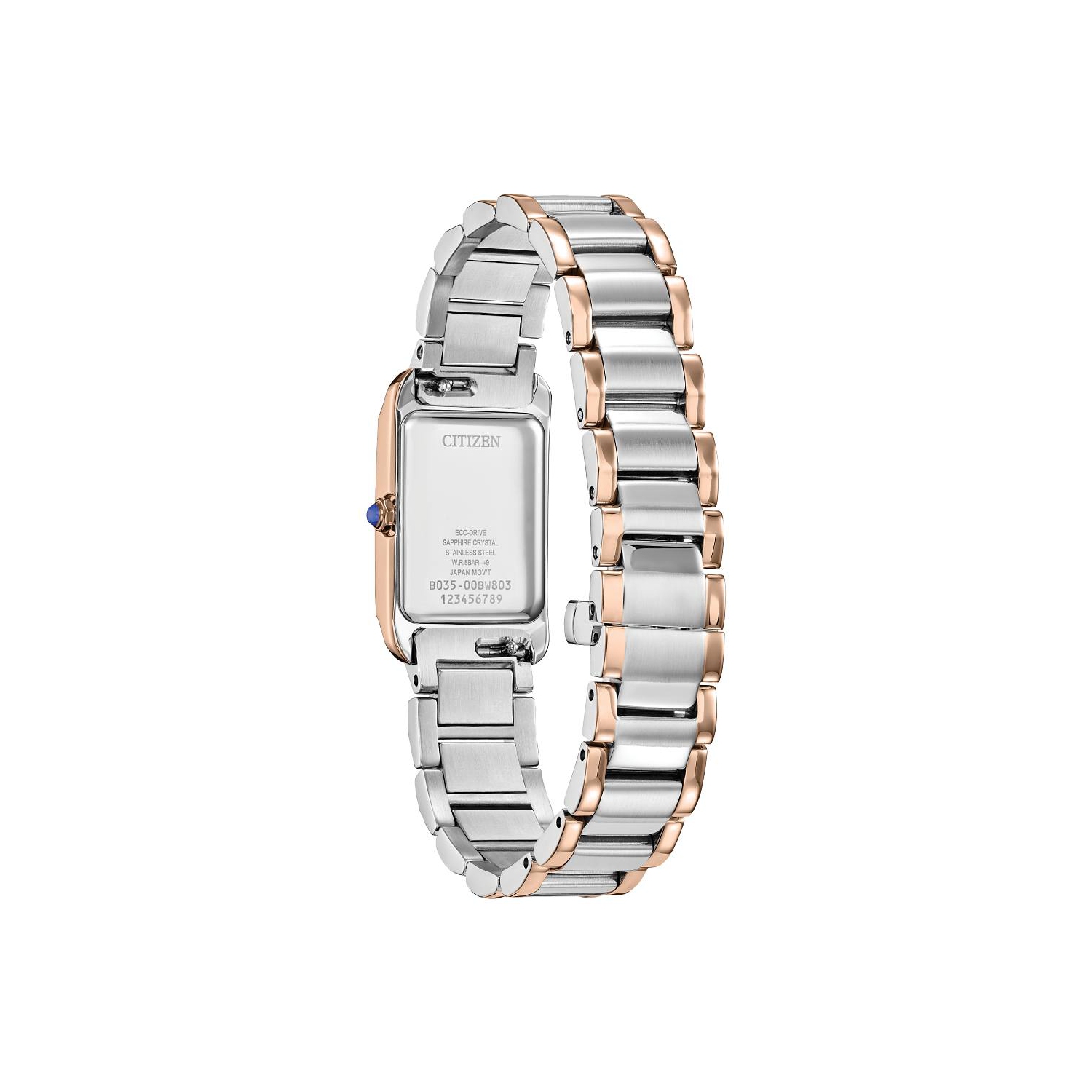 Citizen Ladies Citizen L Bianca Eco-Drive Watch 32.4mm Two-Tone Stainless Steel Case and Bracelet with Pink Dial