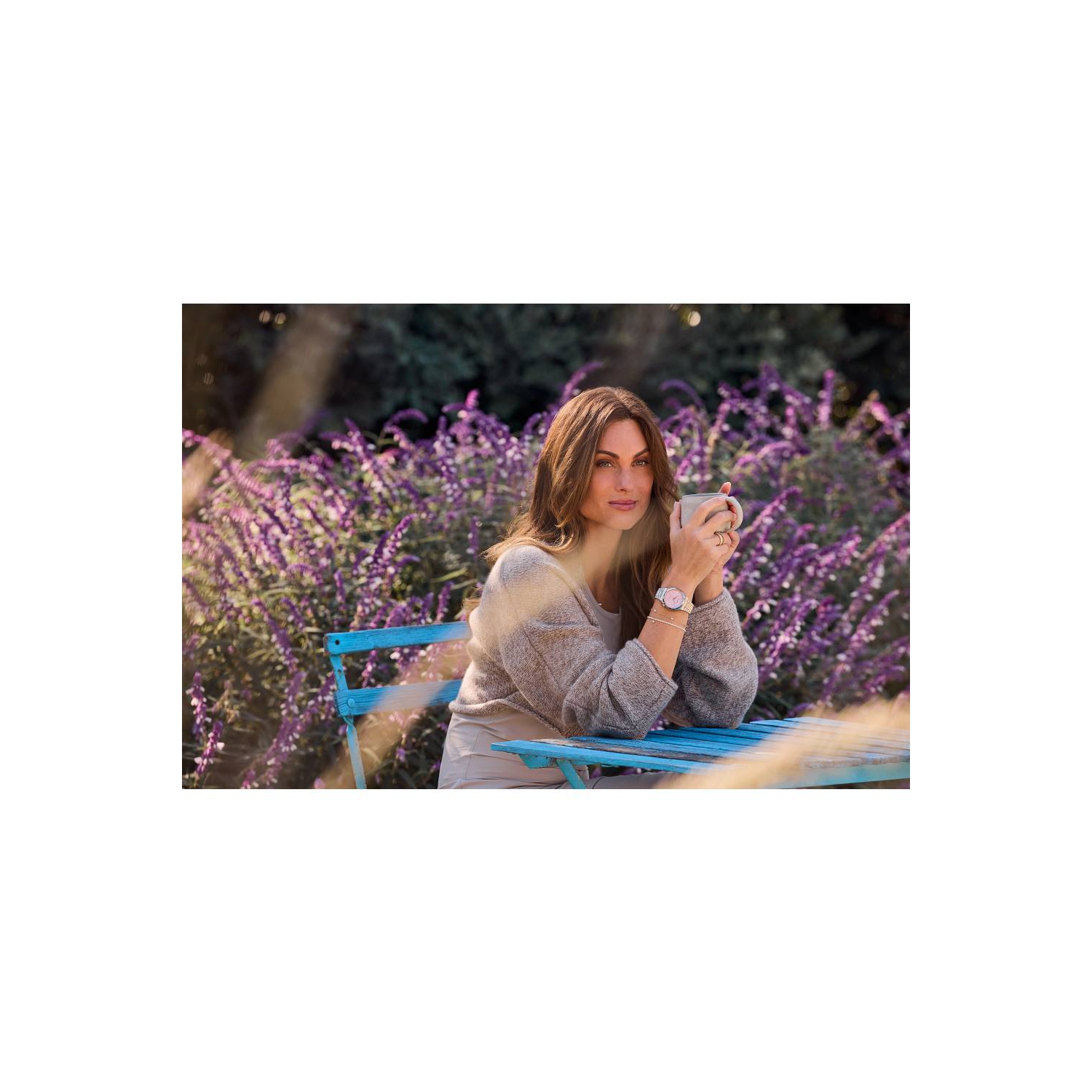 Citizen Unisex Tsuyosa 37Mm Automatic Watch 37mm Silver-Tone Stainless Steel Case and Bracelet with Pink Dial