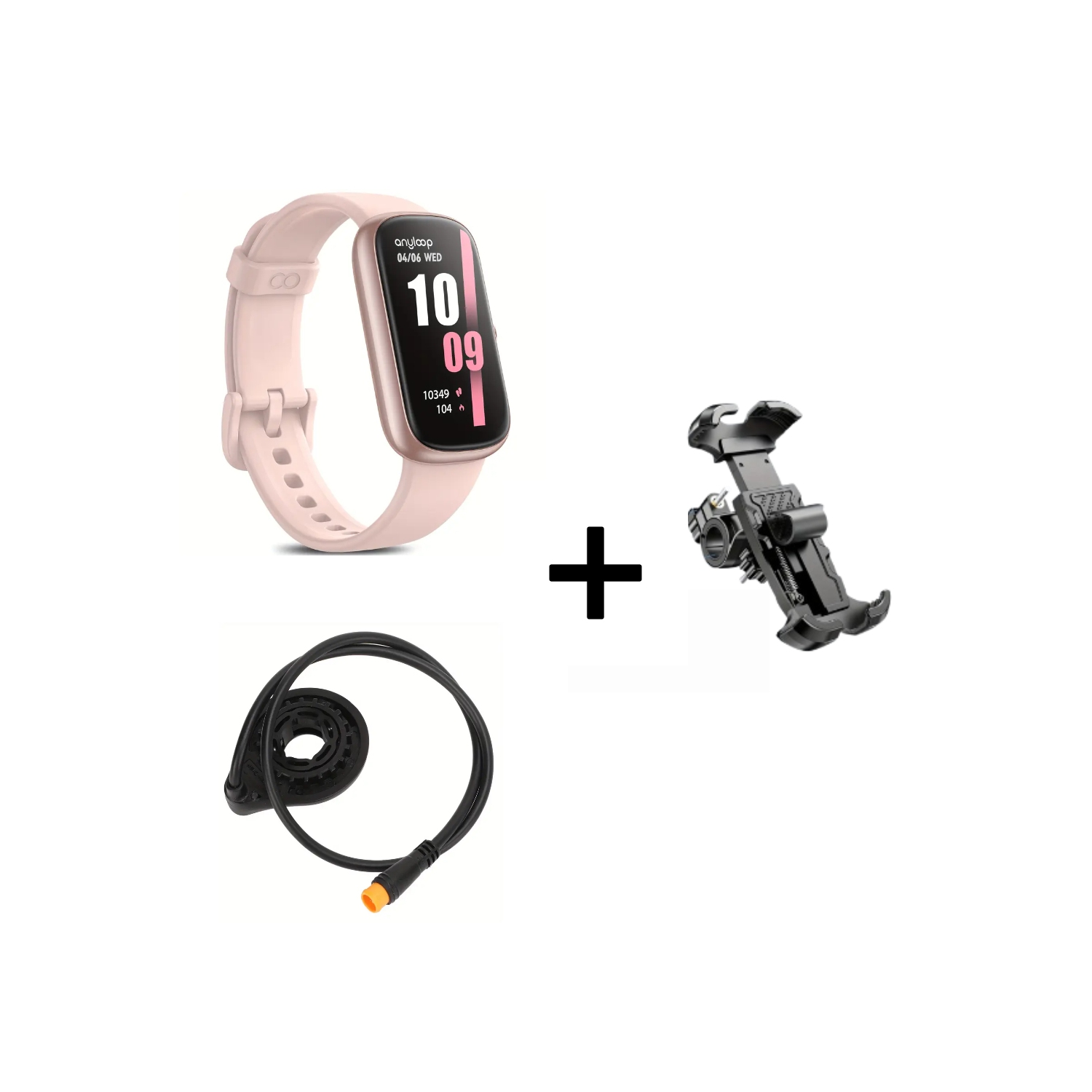 Montre intelligente HD pour hommes et femmes avec fonction d'appel, plus de 100 modes de sport + support de téléphone pour vélo et capteur de pédale