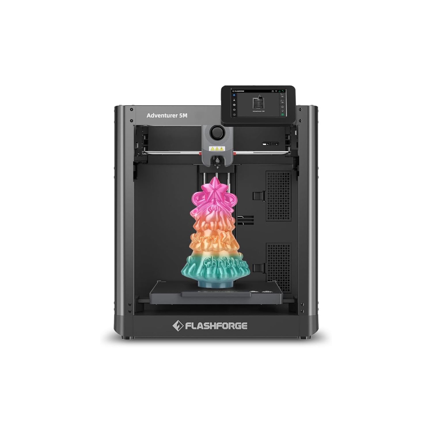 Imprimante 3D Adventurer 5&nbsp;M de Flashforge avec écran et port 600&nbsp;mm/s haute vitesse