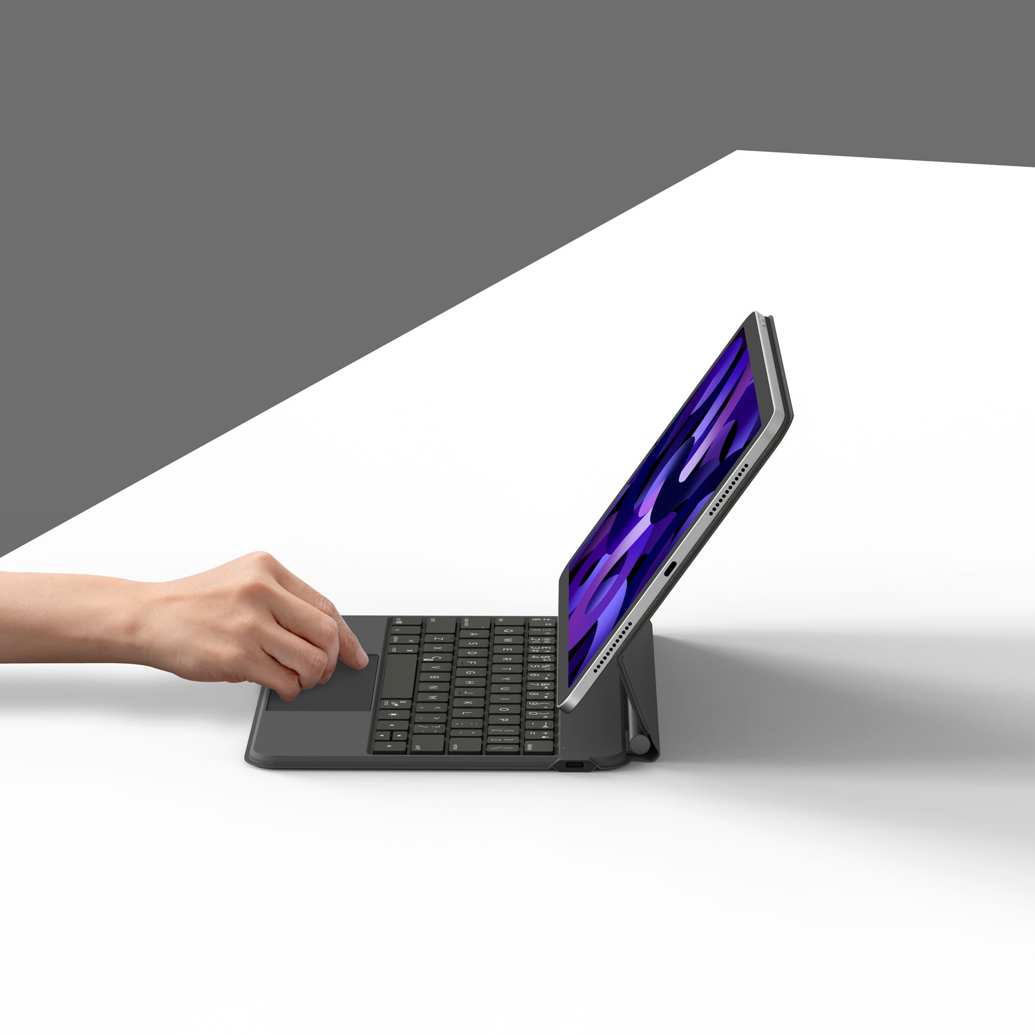 Étui-clavier avec support magnétique Connect Pro de Belkin pour iPad Air 10,9 po/Pro 11 po - Noir