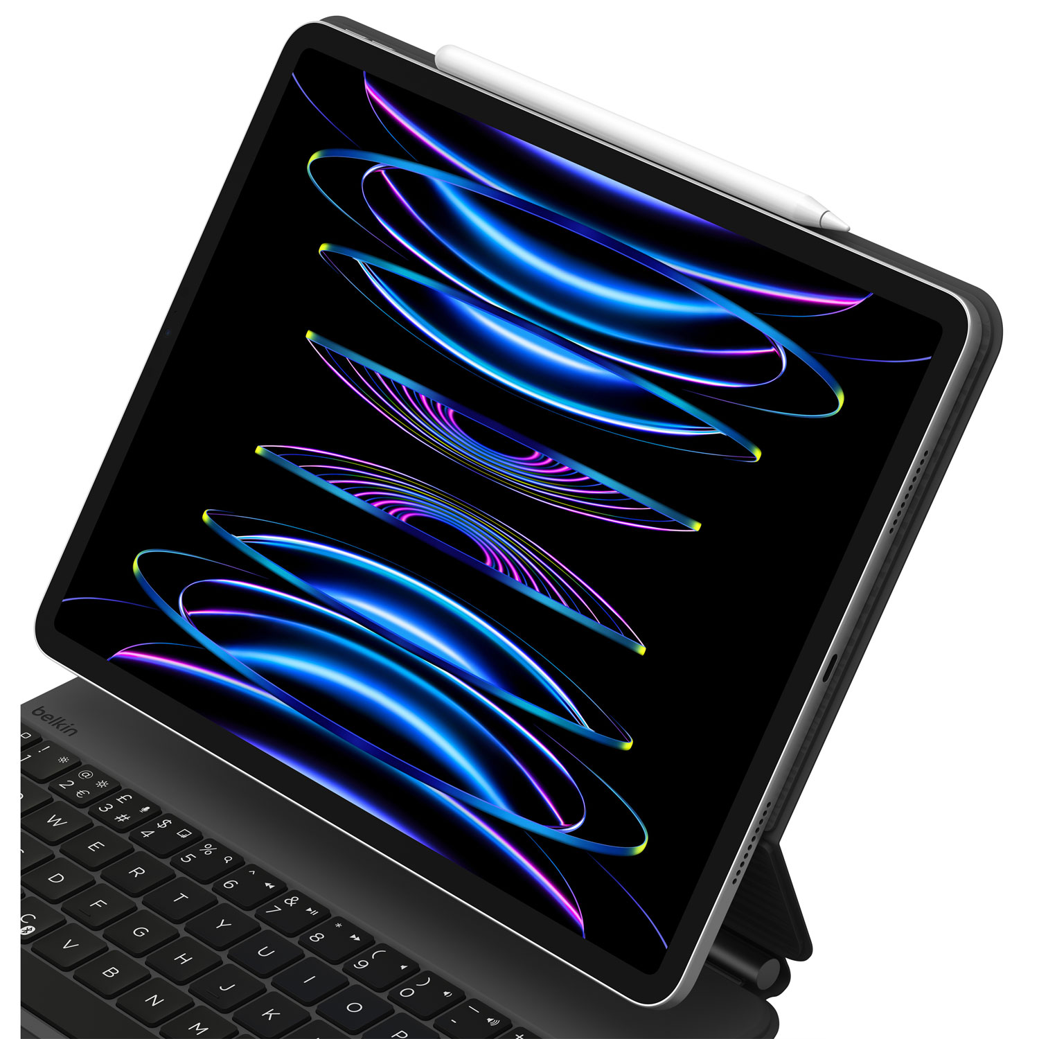 Étui-clavier avec support magnétique Connect Pro de Belkin pour iPad Pro 13 po - Noir