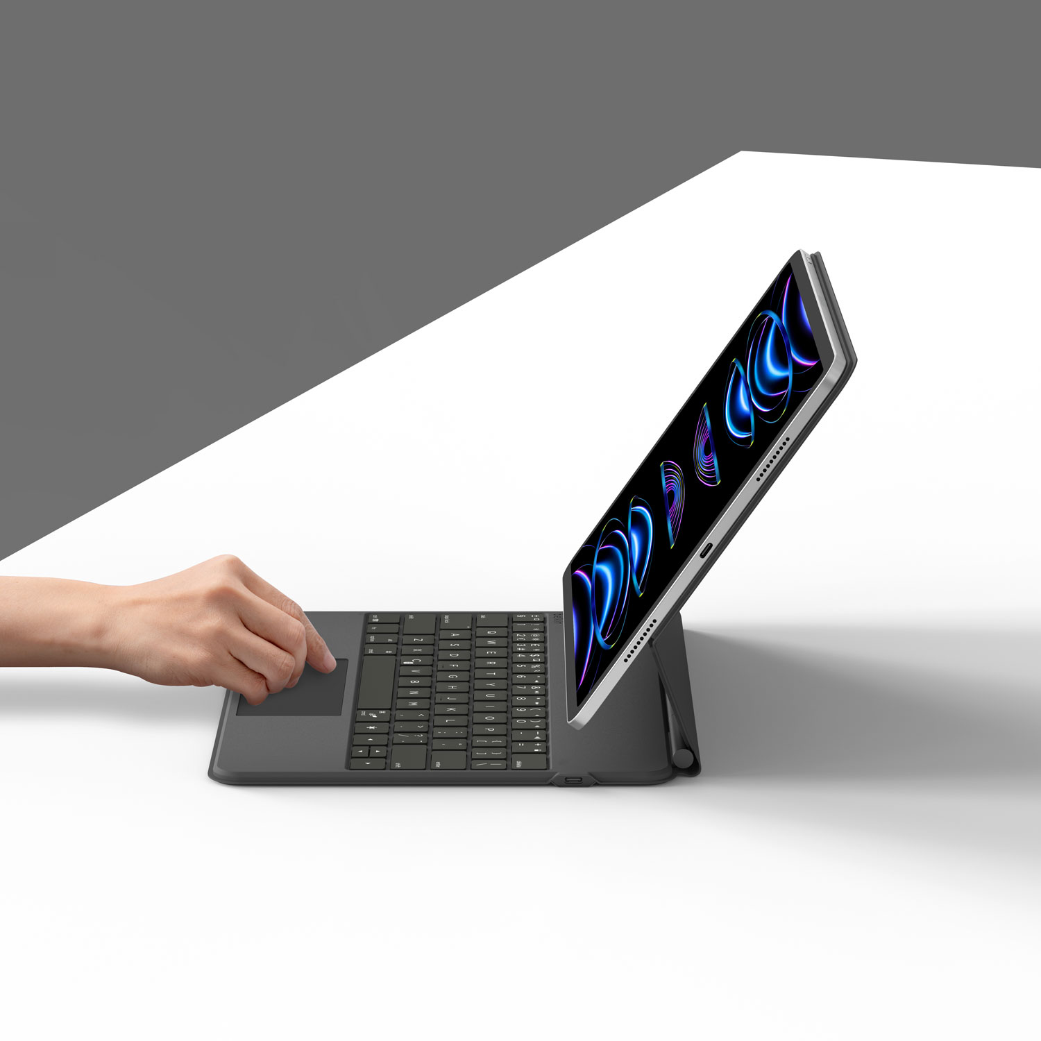 Étui-clavier avec support magnétique Connect Pro de Belkin pour iPad Pro 13 po - Noir