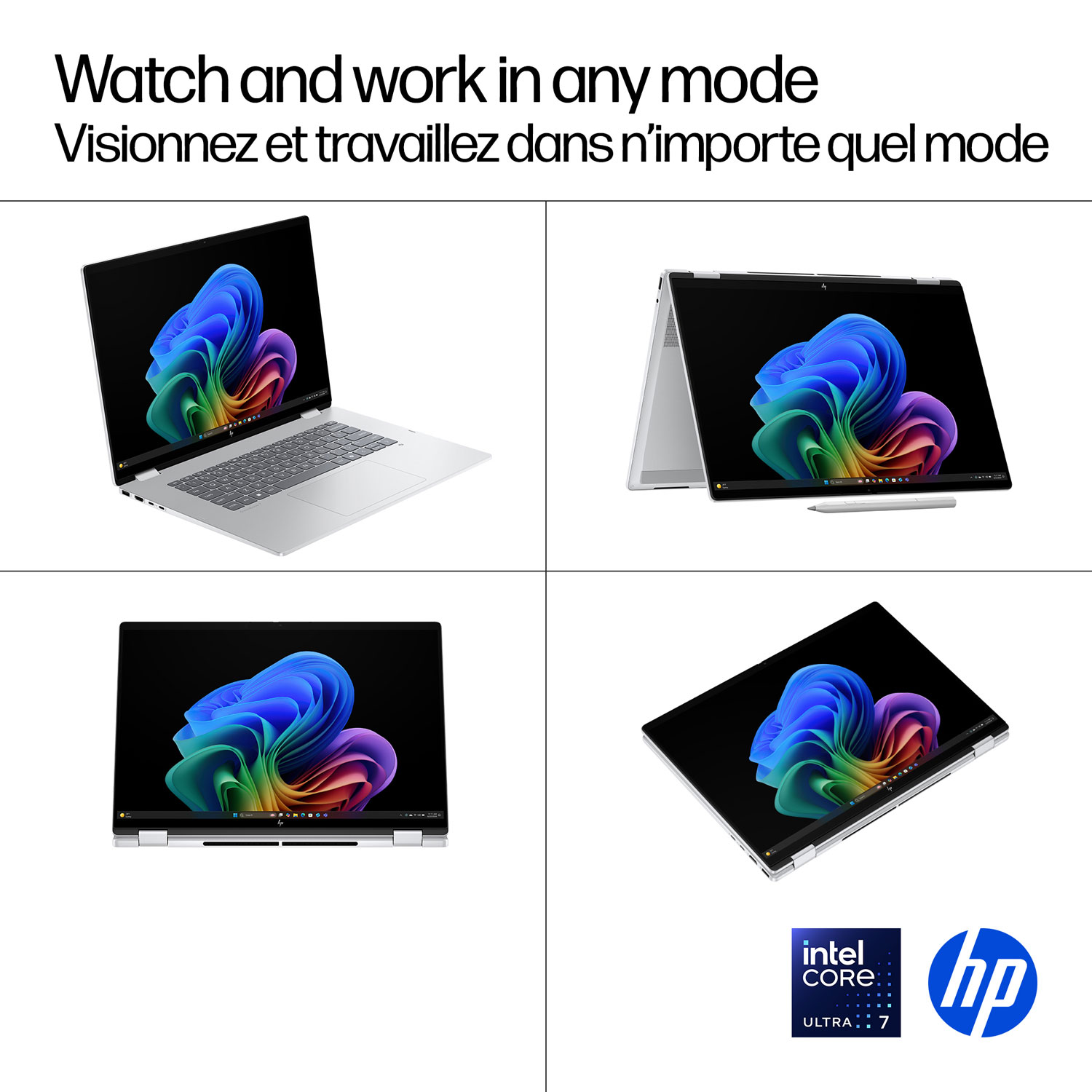 HP OmniBook 7 Flip 16" Touchscreen 2-in-1 Copilot+ PC Laptop