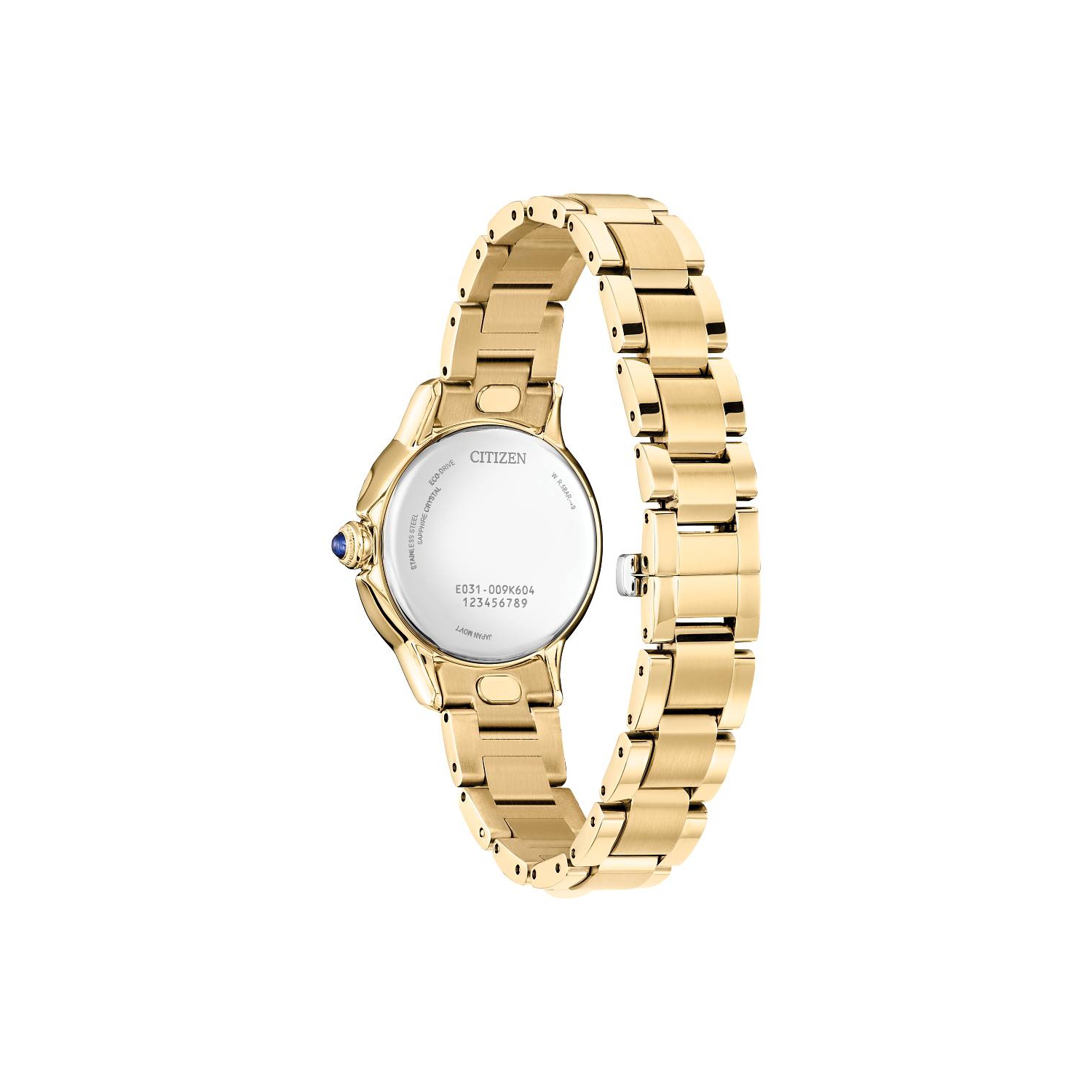 Citizen Ladies Citizen L Ceci Eco-Drive Watch 31.5mm Gold-Tone Stainless Steel Case and Bracelet with White Dial