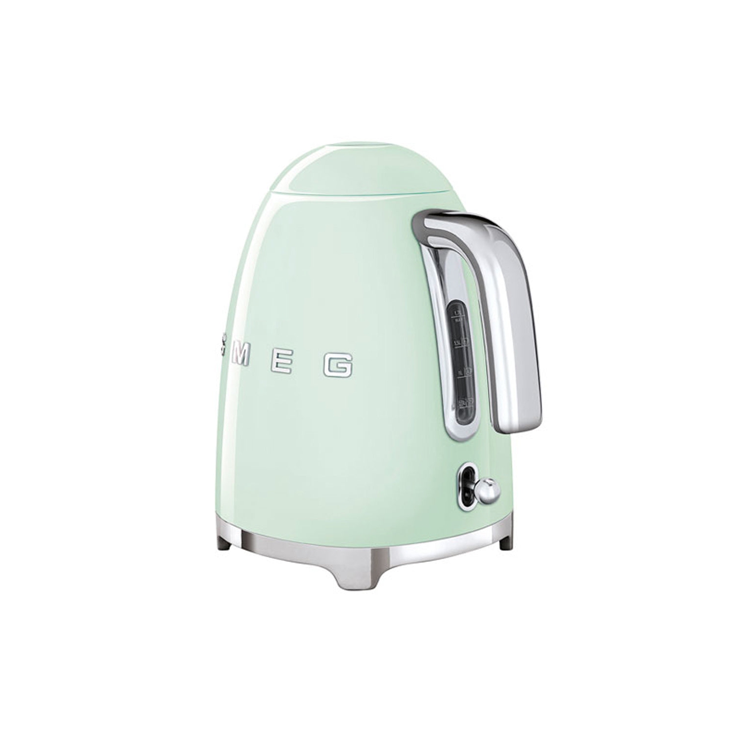Open Box - Smeg KLF03PGUS 50's Style Electric Kettle - 1.7L - Pastel Green