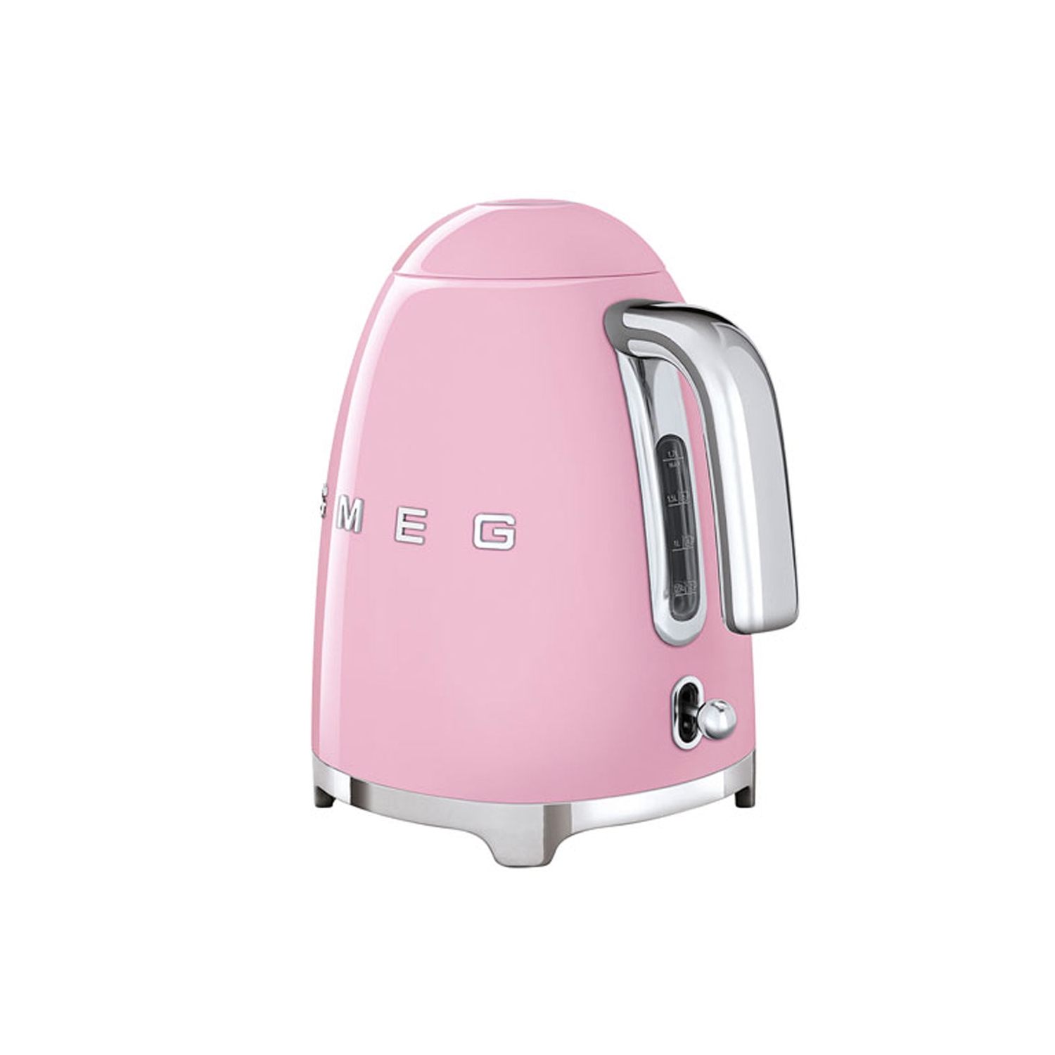 Open Box - Smeg KLF03PKUS 50's Style Electric Kettle - 1.7L - Pink