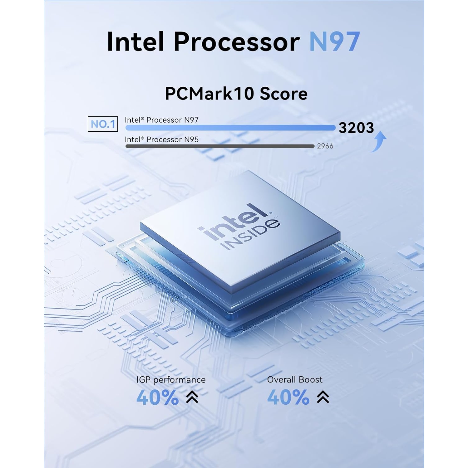 ACEMAGIC V1 Mini PC with Intel 12th Gen N97, Windows 11 Small Desktop PC 16GB DDR4 512GB SSD, Support 4K UHD, Wi-Fi, Bluetooth, Gigabit Ethernet