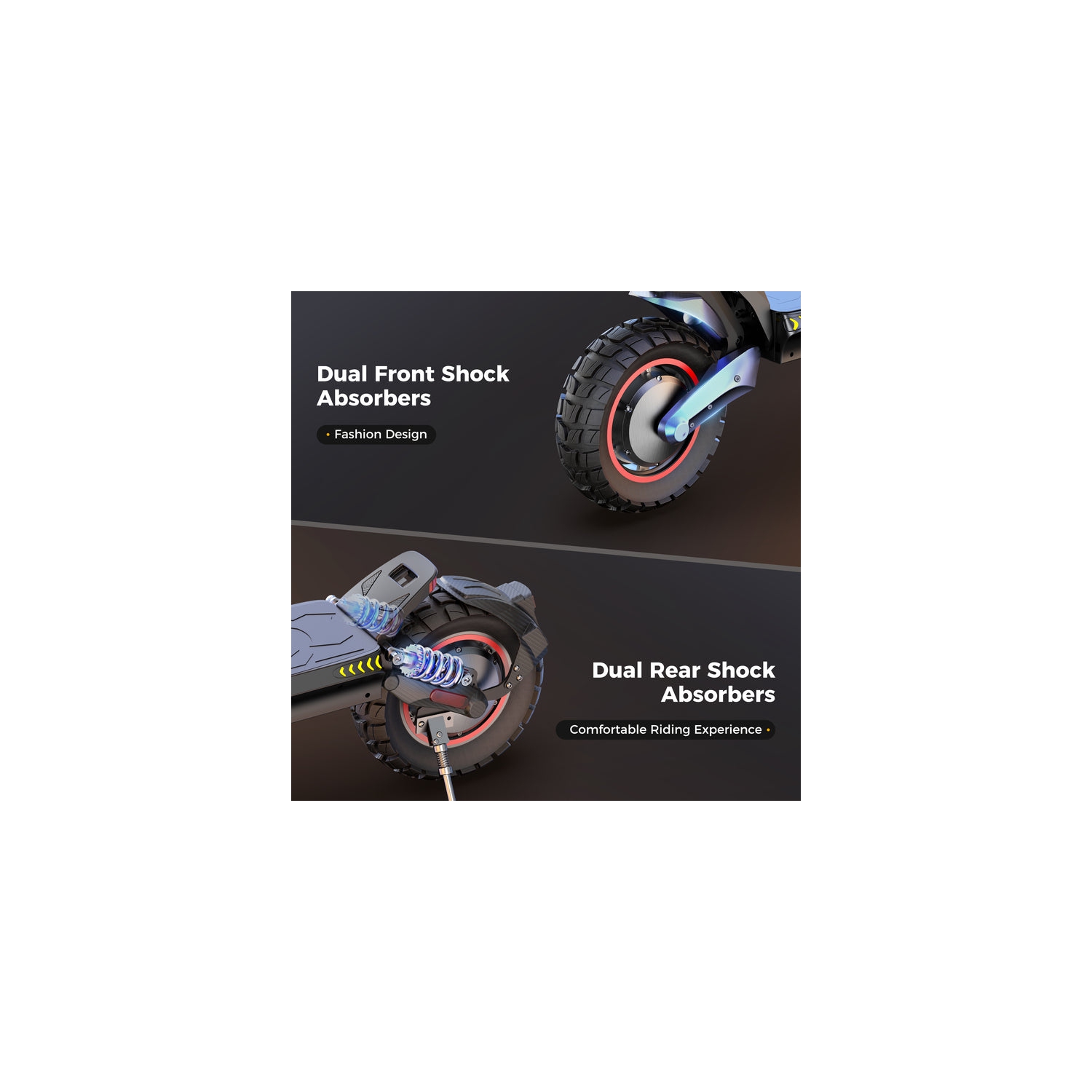 Trottinette électrique pliable ix7pro d'iScooter - Noir