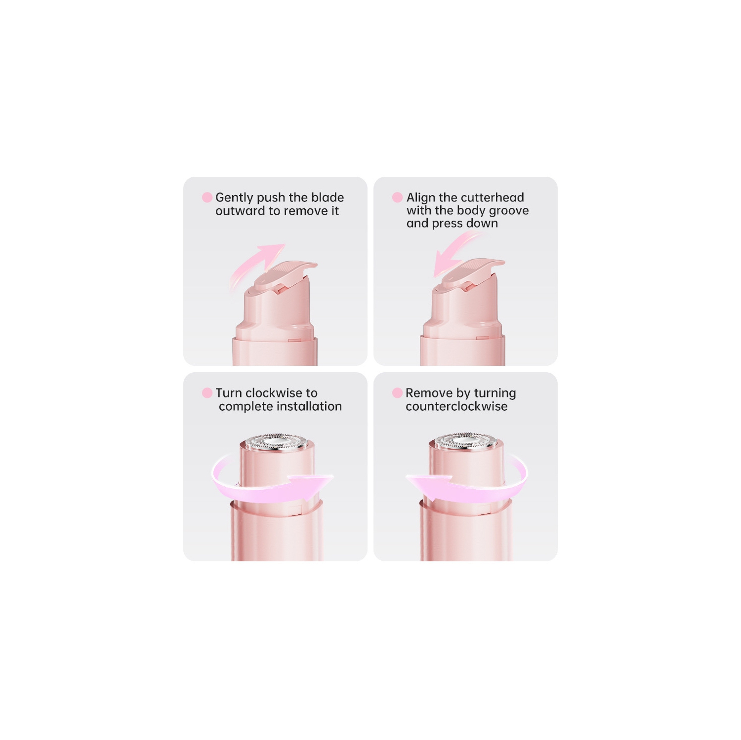 Tondeuse bikini pour femmes,Rasoirs électriques à deux têtes pour les cheveux du corps,Rasoir pour le visage à usage humide et sec,Épilateur