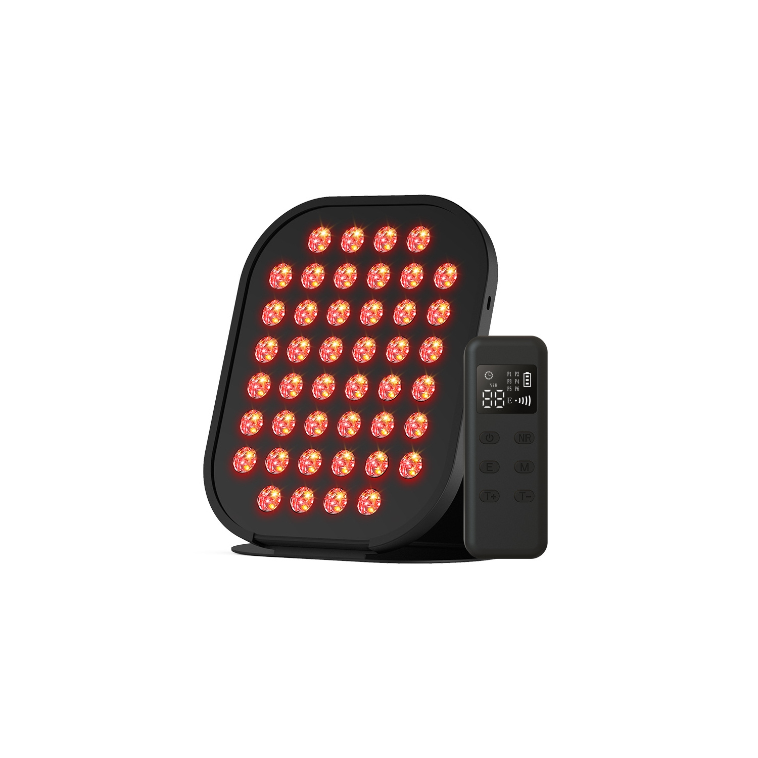 Lampe de beauté pour le visage et le corps, Lampe de panneau de thérapie à lumière bleue infrarouge portative pour un usage complet, Lampe de