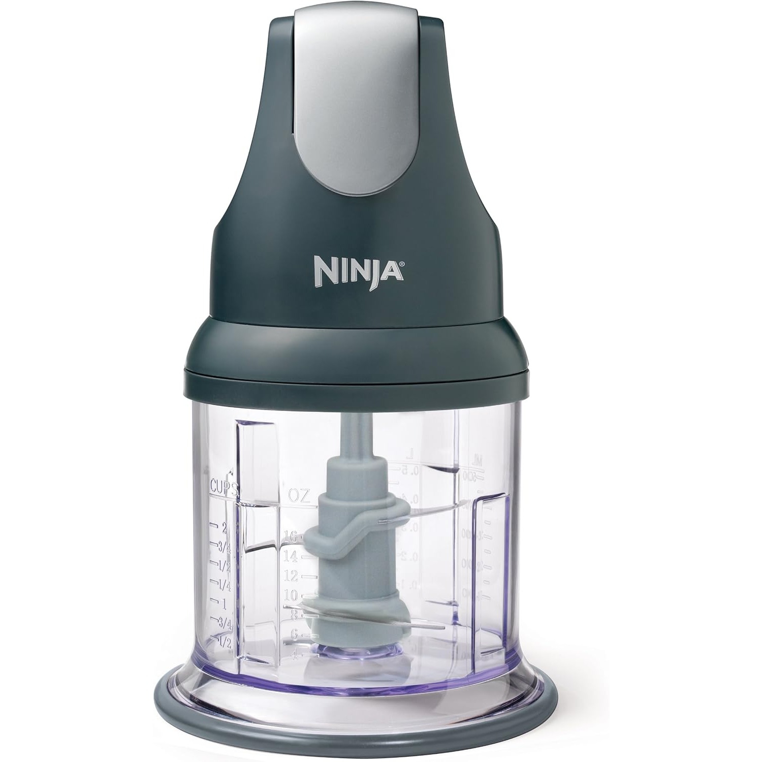 NJ100C Express Chop de Ninja – 200&nbsp;W, mini hachoir 16&nbsp;oz pour hacher, émincer et réduire en purée, noir