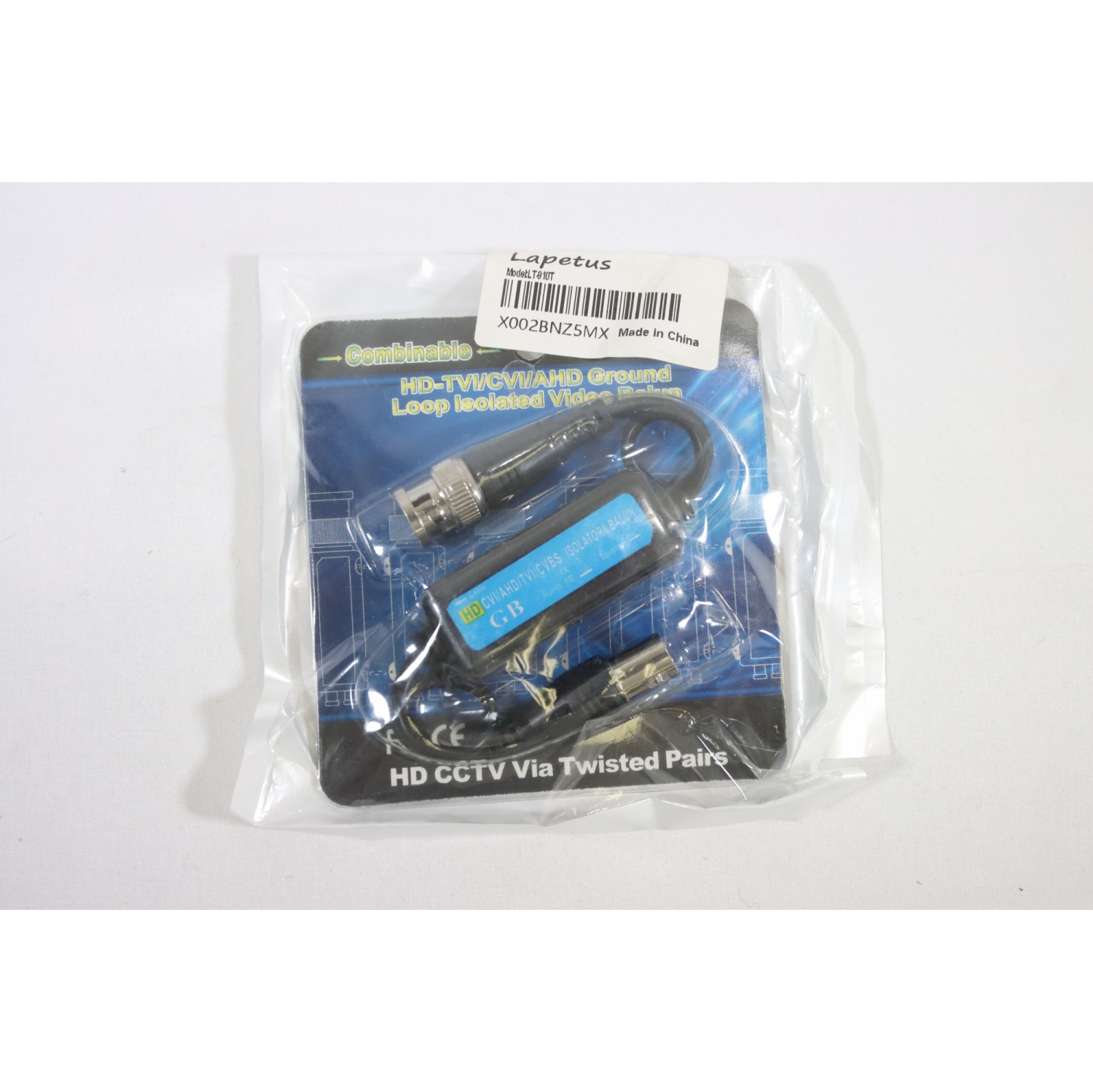 Refurbished - HD-TVI/CVI/AHD Ground Loop Isolator – Interference Reduction for CCTV