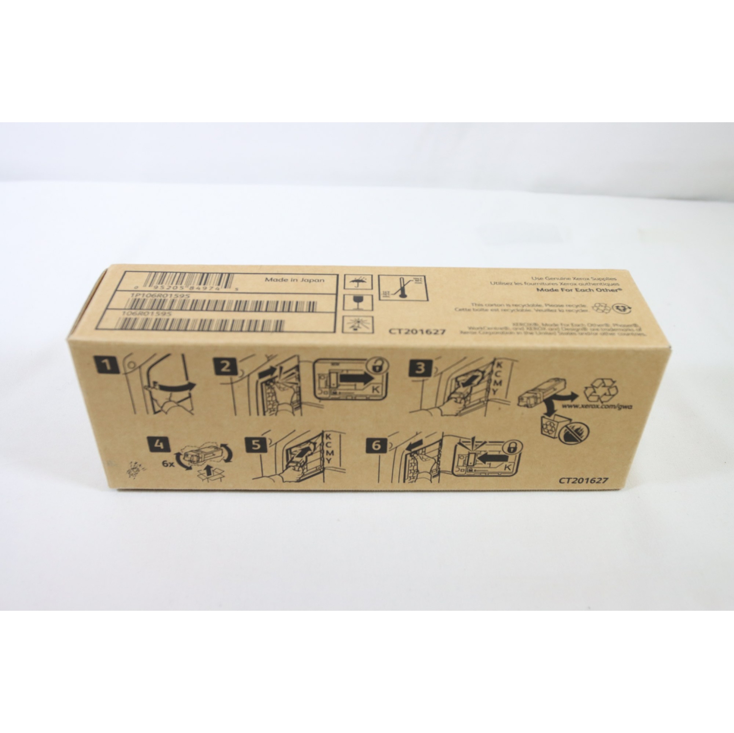 Remis à neuf - Cartouche d'encre en poudre magenta haute capacité de Xerox (106R01595) – pour Phaser 6500/WorkCentre 6505