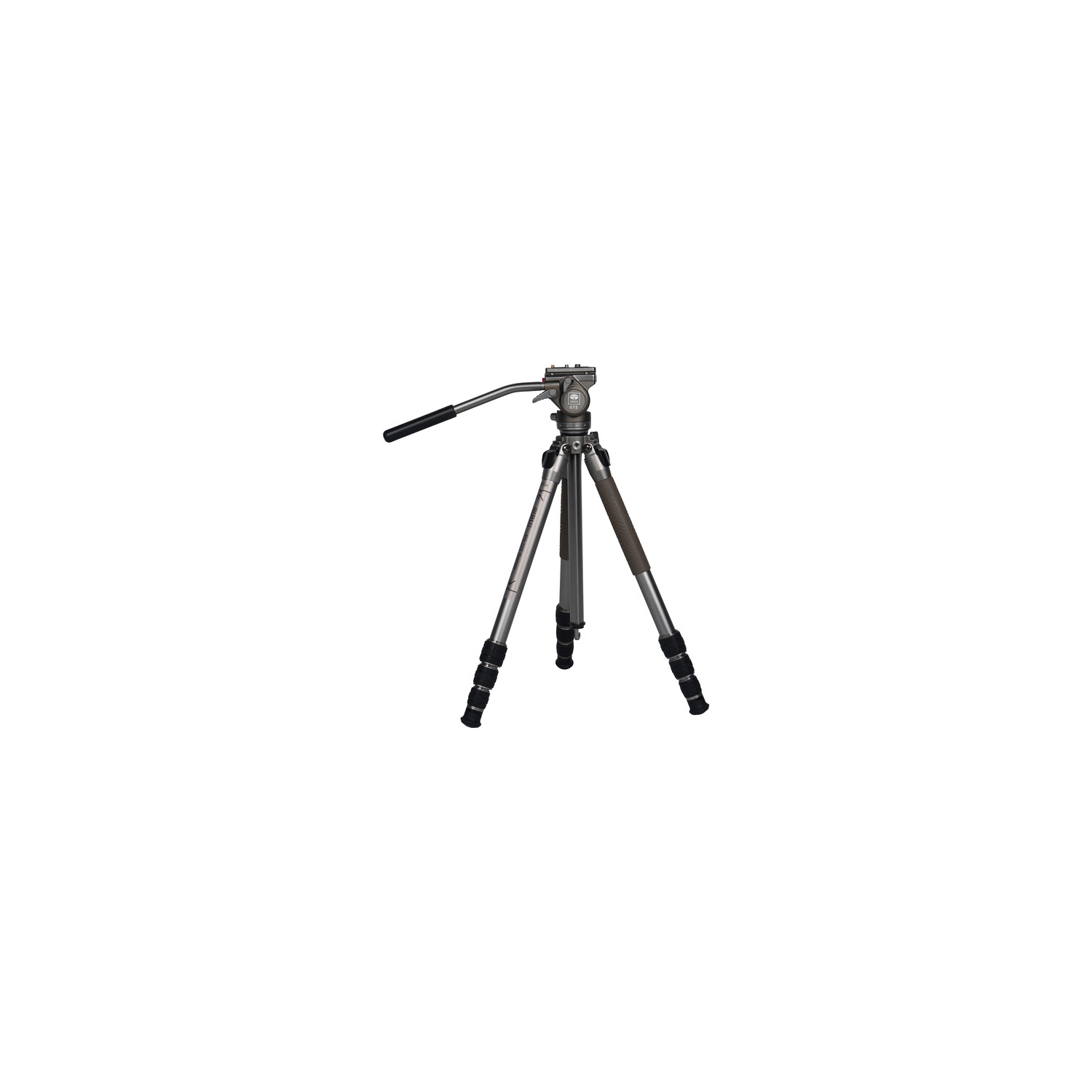 Sirui GT04 Pilot Series Tripod with GT5 Fluid Head Metallic Gray