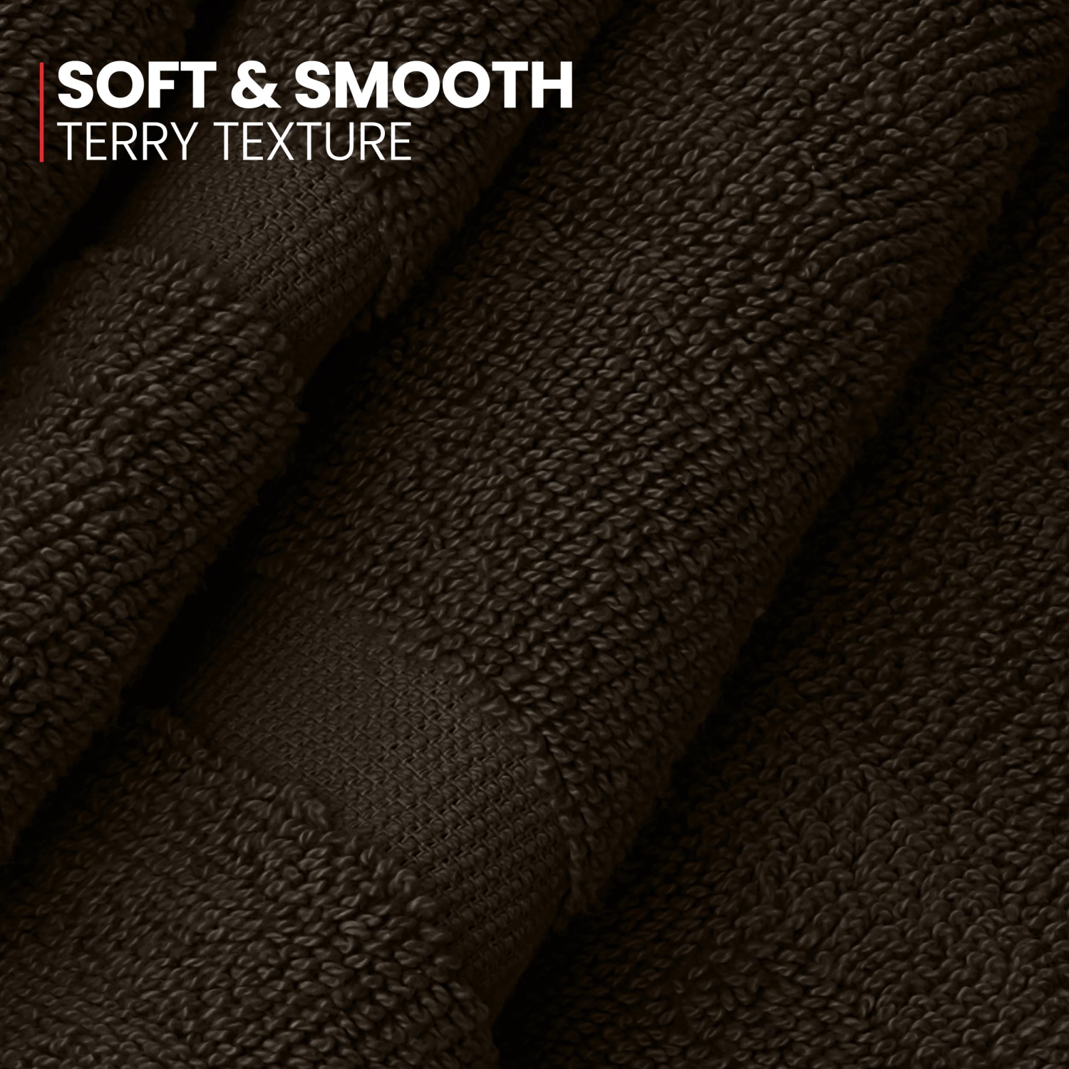 Tapis de bain Canadian Linen Imperial, paq. 2, 20 x 30&nbsp;po, doux, absorbant, léger, séchage rapide, lavable, motif de touches de piano, brun