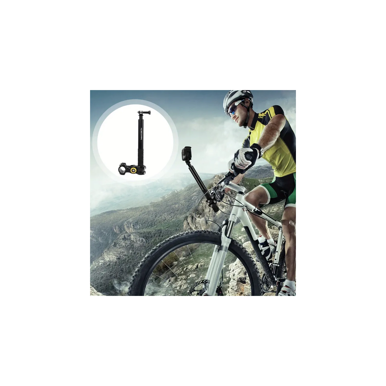 1.58" Smartwatch with Wireless Calling, Fitness Tracker, Bike Handlebar Mount & Electric Bike Pedal Sensor