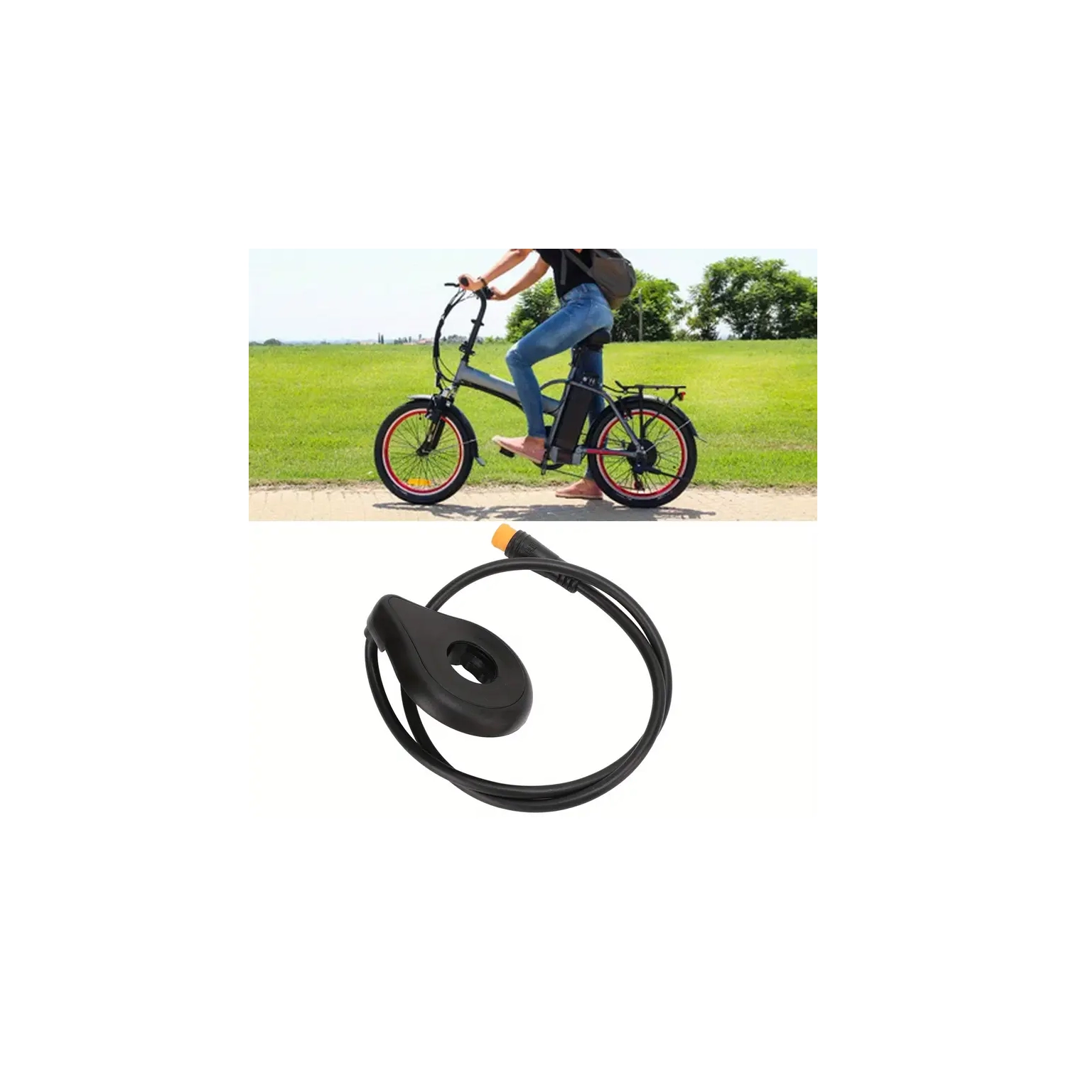 1.58" Smartwatch with Wireless Calling, Fitness Tracker, Bike Handlebar Mount & Electric Bike Pedal Sensor