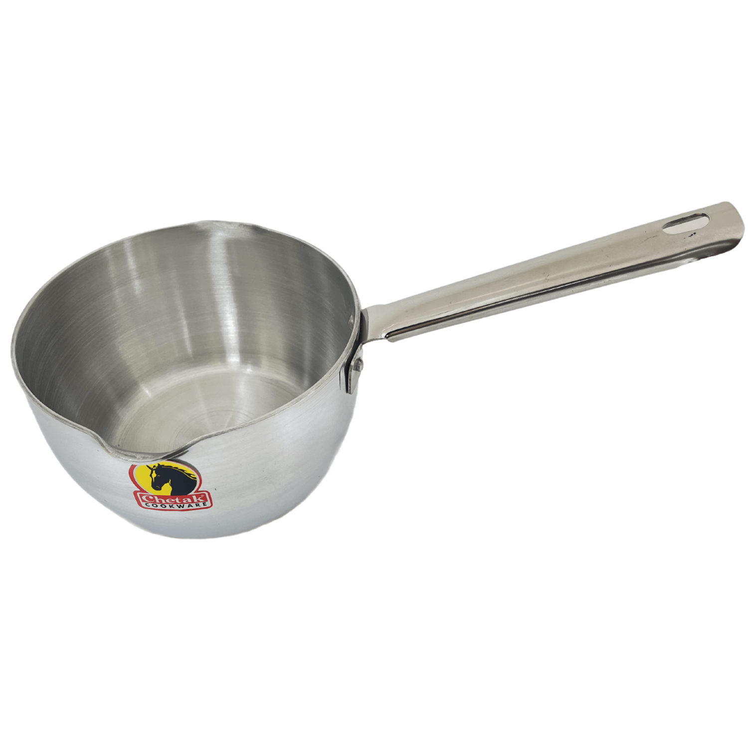 Récipient à lait robuste en aluminium de Chetak, casserole, 16 cm