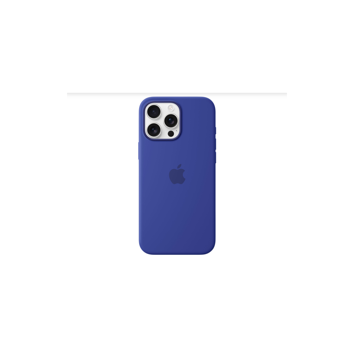 Étui rigide ajusté en silicone avec MagSafe d'Apple pour iPhone 16 Pro Max - Ultramarine MYYY3ZM/A.
